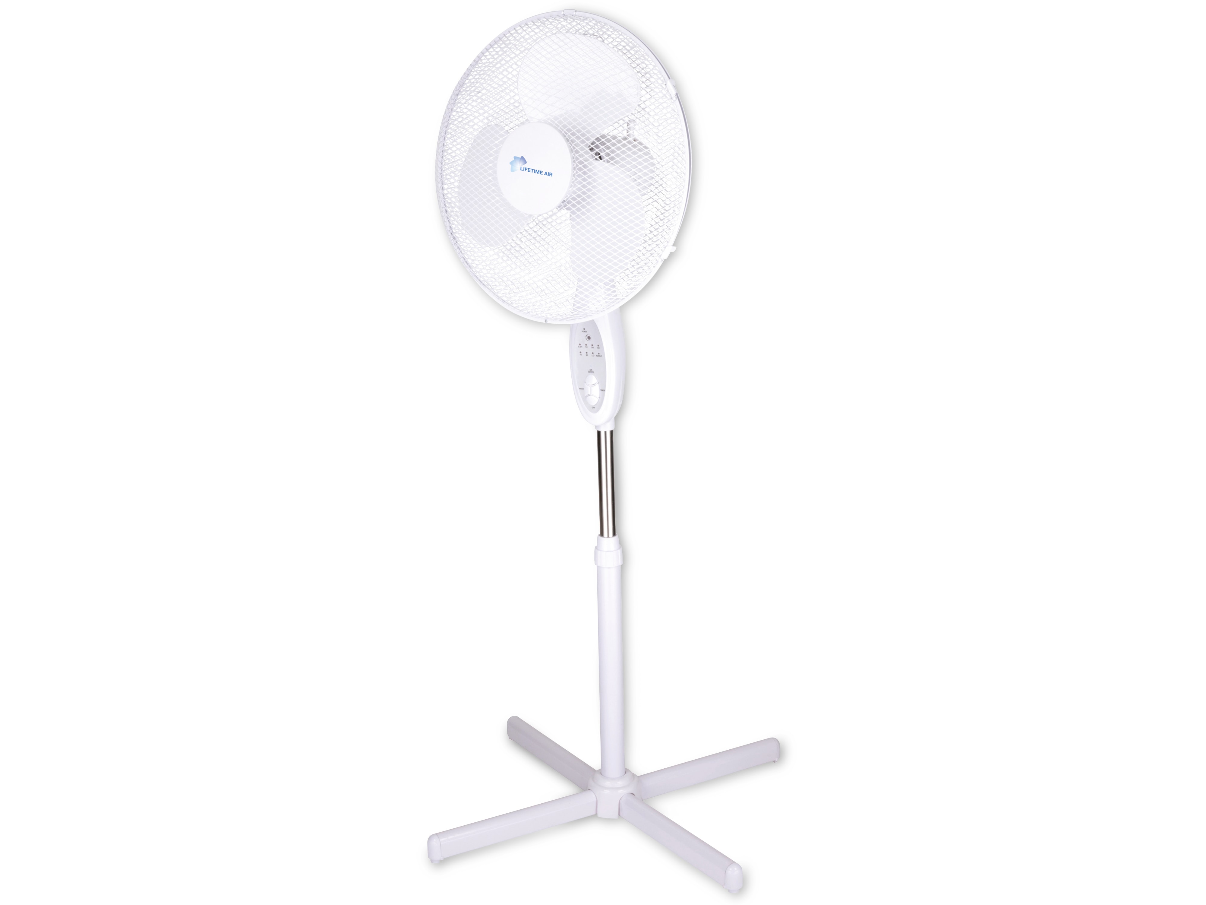 LIFETIME AIR Stand-Ventilator Ø 40 cm, 40 W, weiß