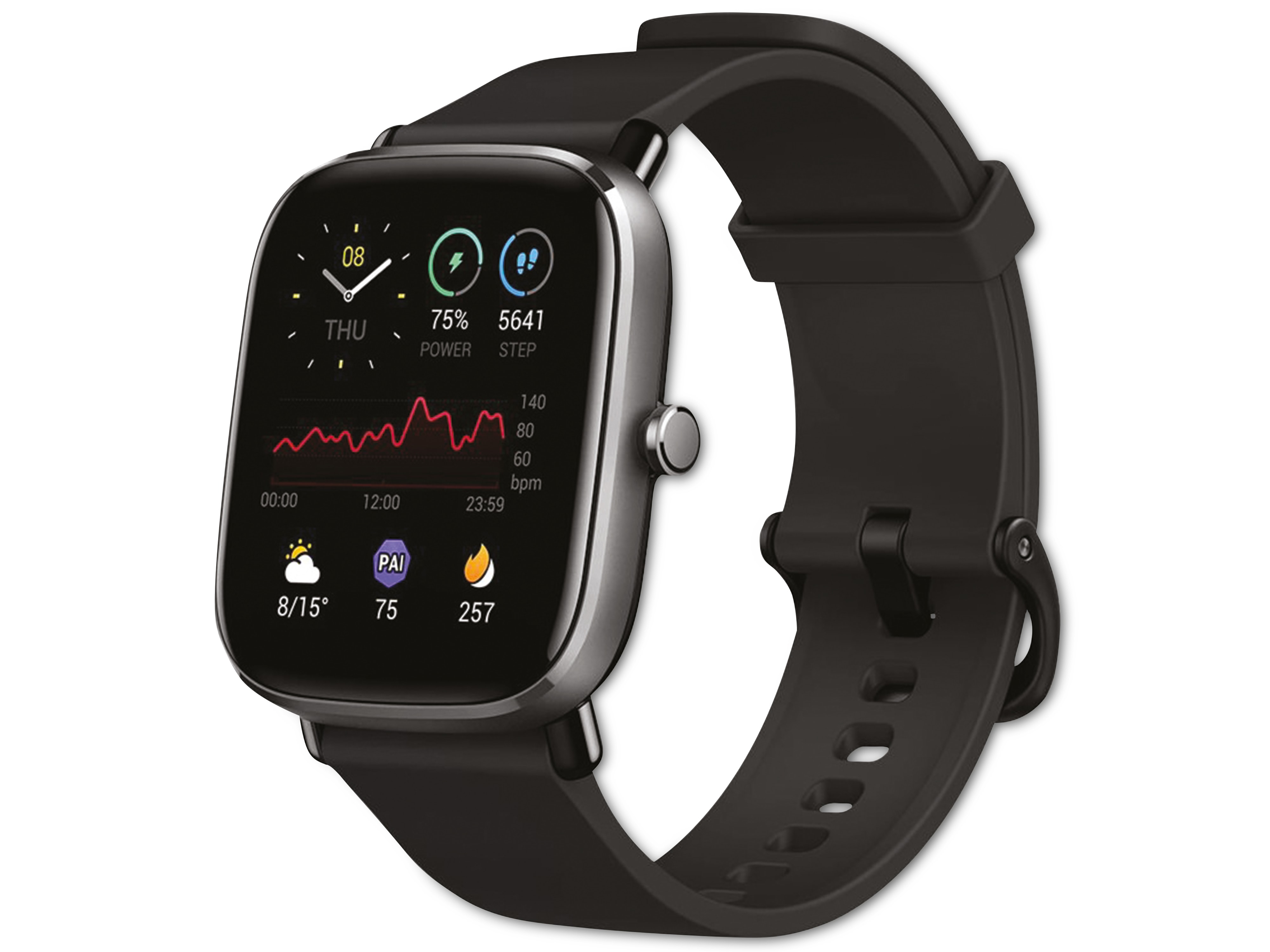 AMAZFIT Smartwatch GTS 2 Mini, Meteor Black