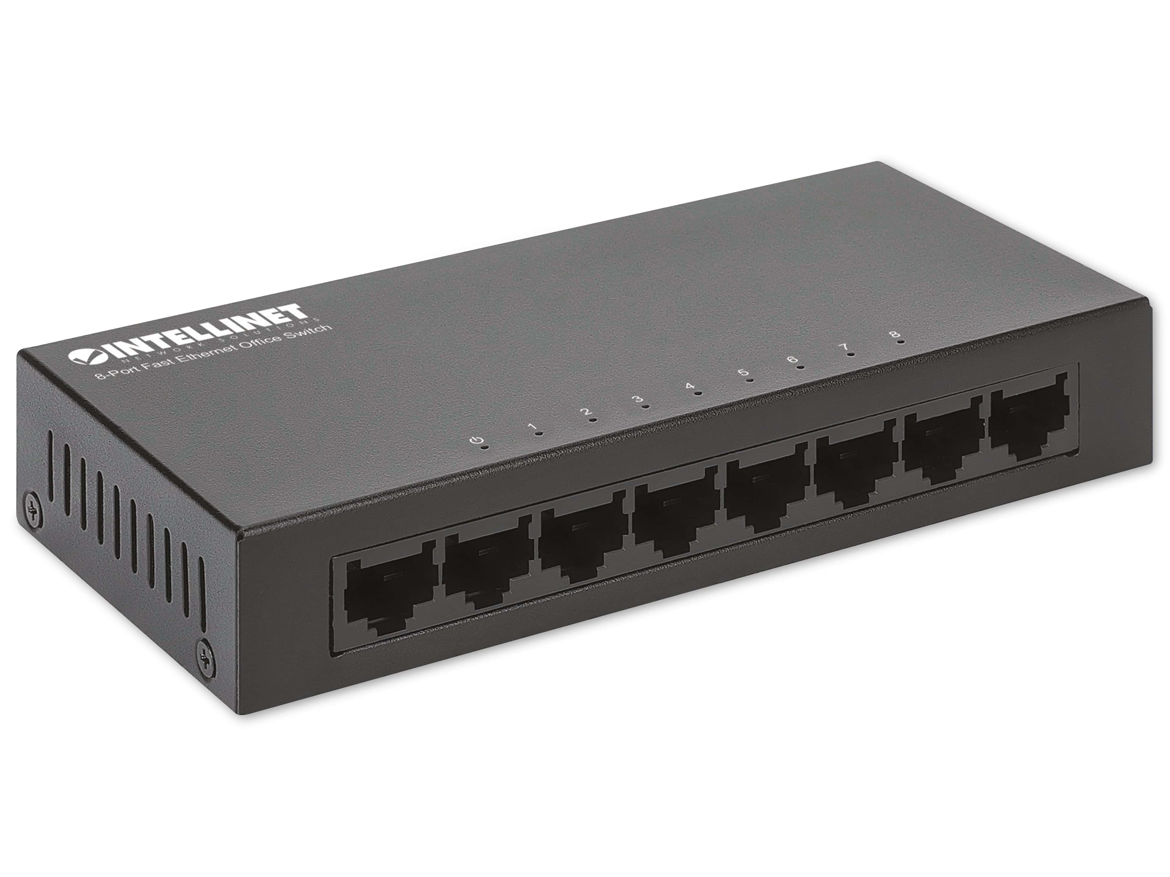 INTELLINET Office Switch 523318 8-Port Ethernet