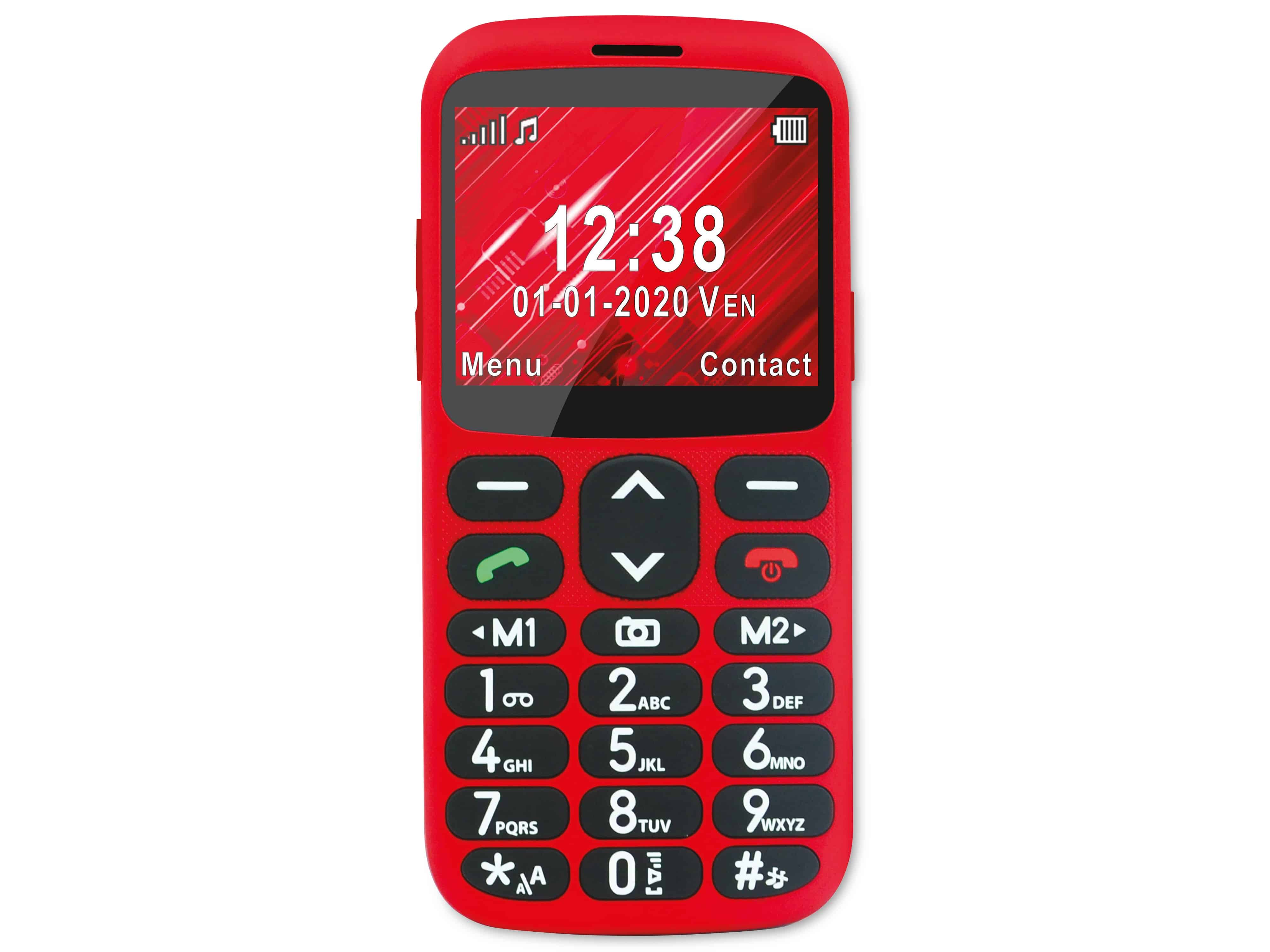 TELEFUNKEN Handy S520, rot