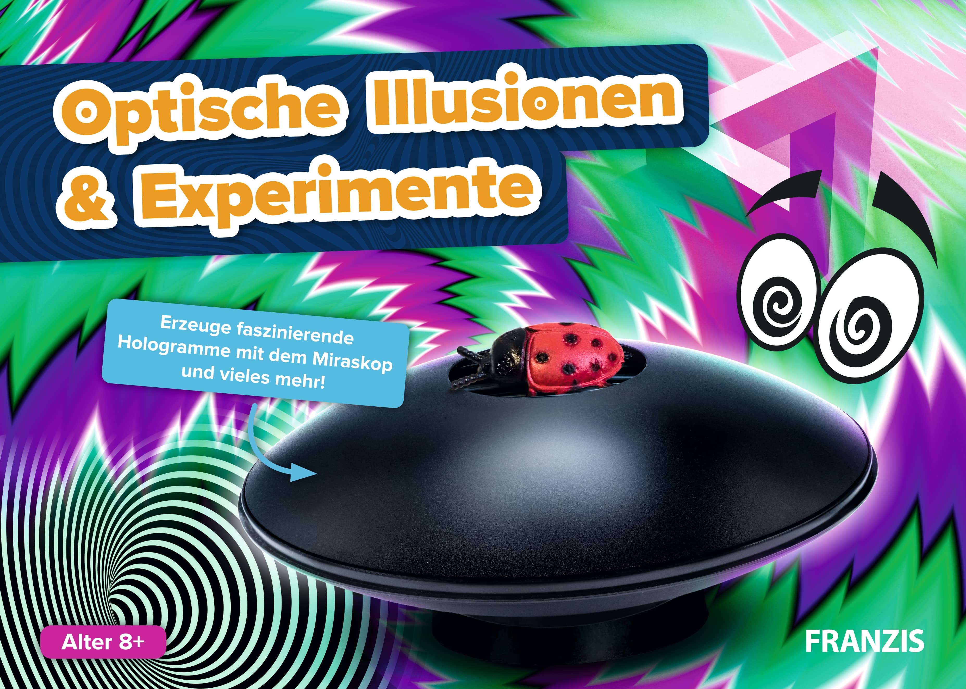 FRANZIS Optische Illusionen und Experimente 67230, Experimentierkasten