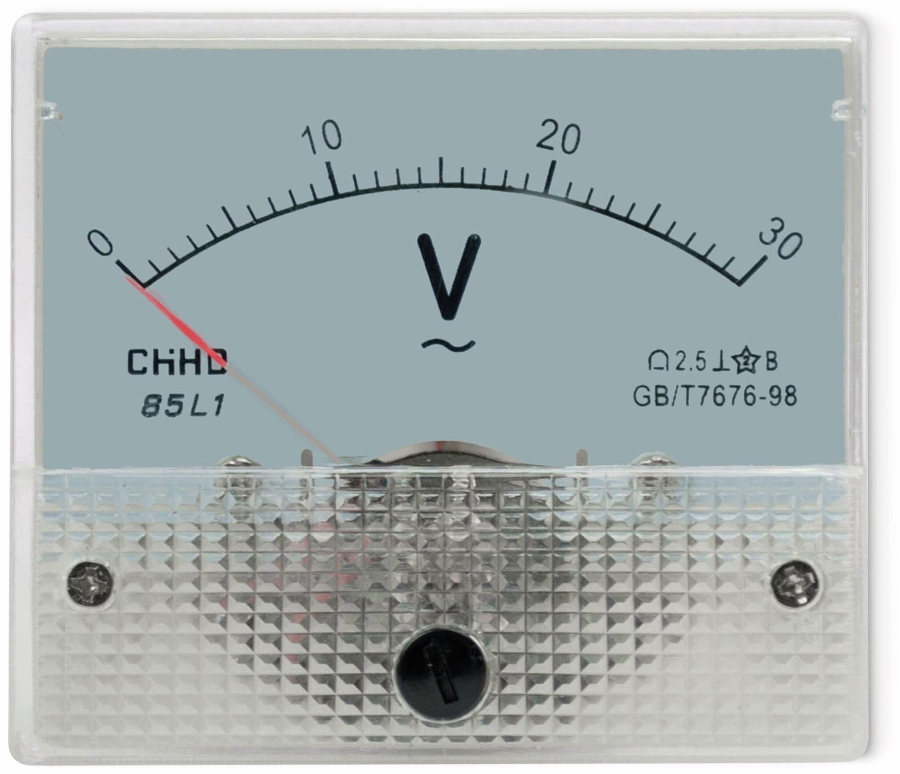 Einbau-Messinstrument, 0...30 V~