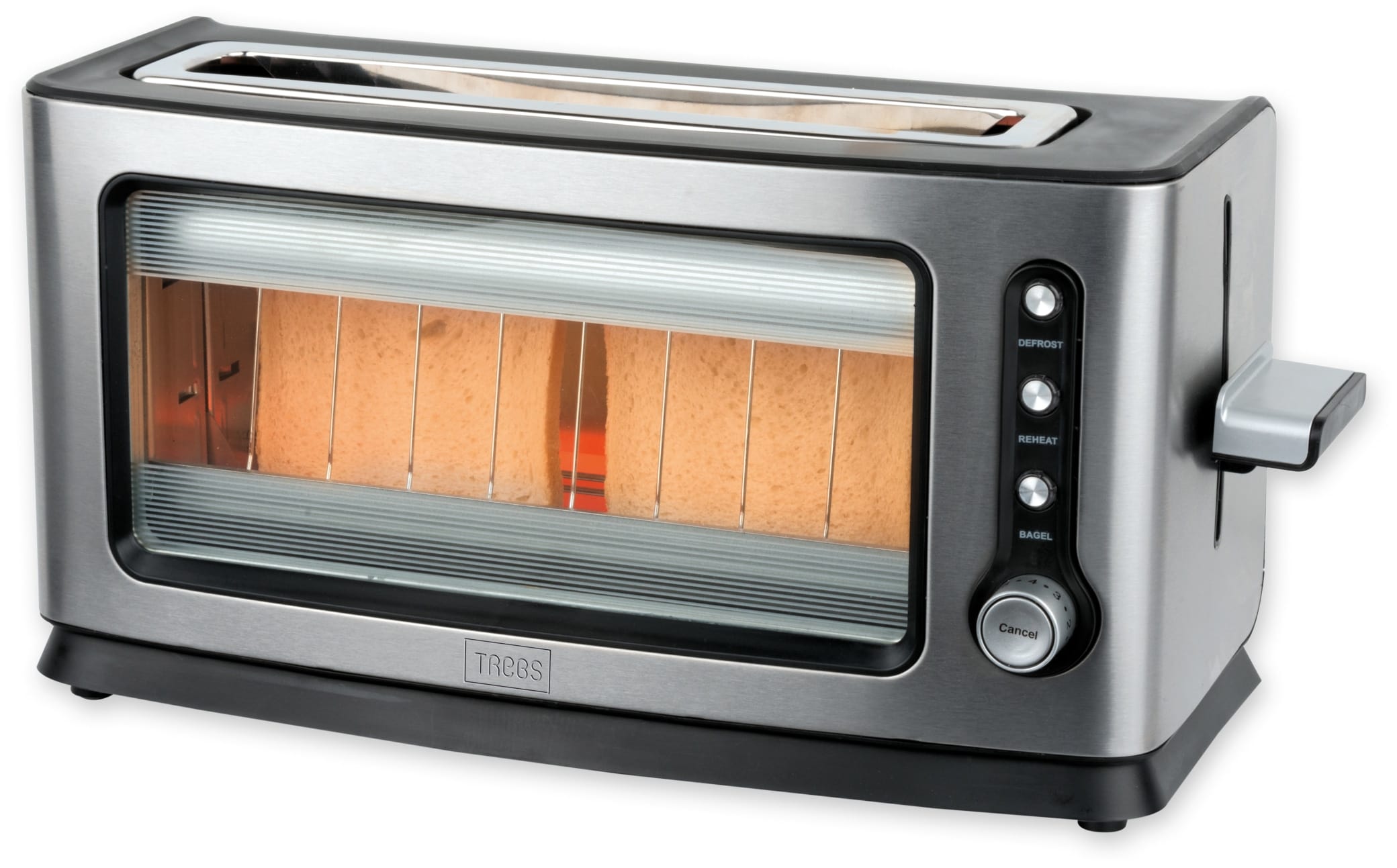 Trebs Toaster 99320, 900 W, mit Sichtfenster