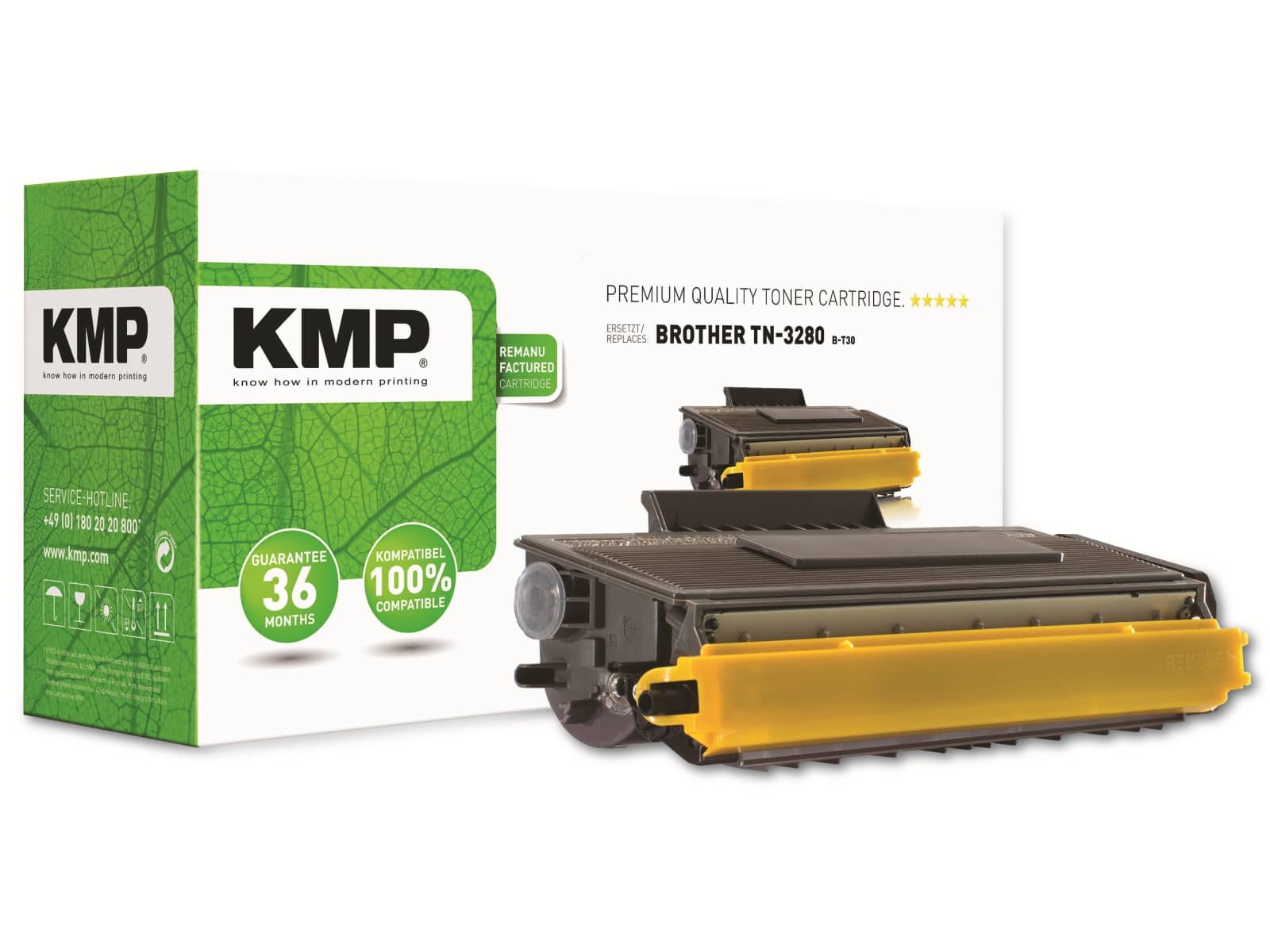 KMP Toner kompatibel für Brother TN-3280, schwarz