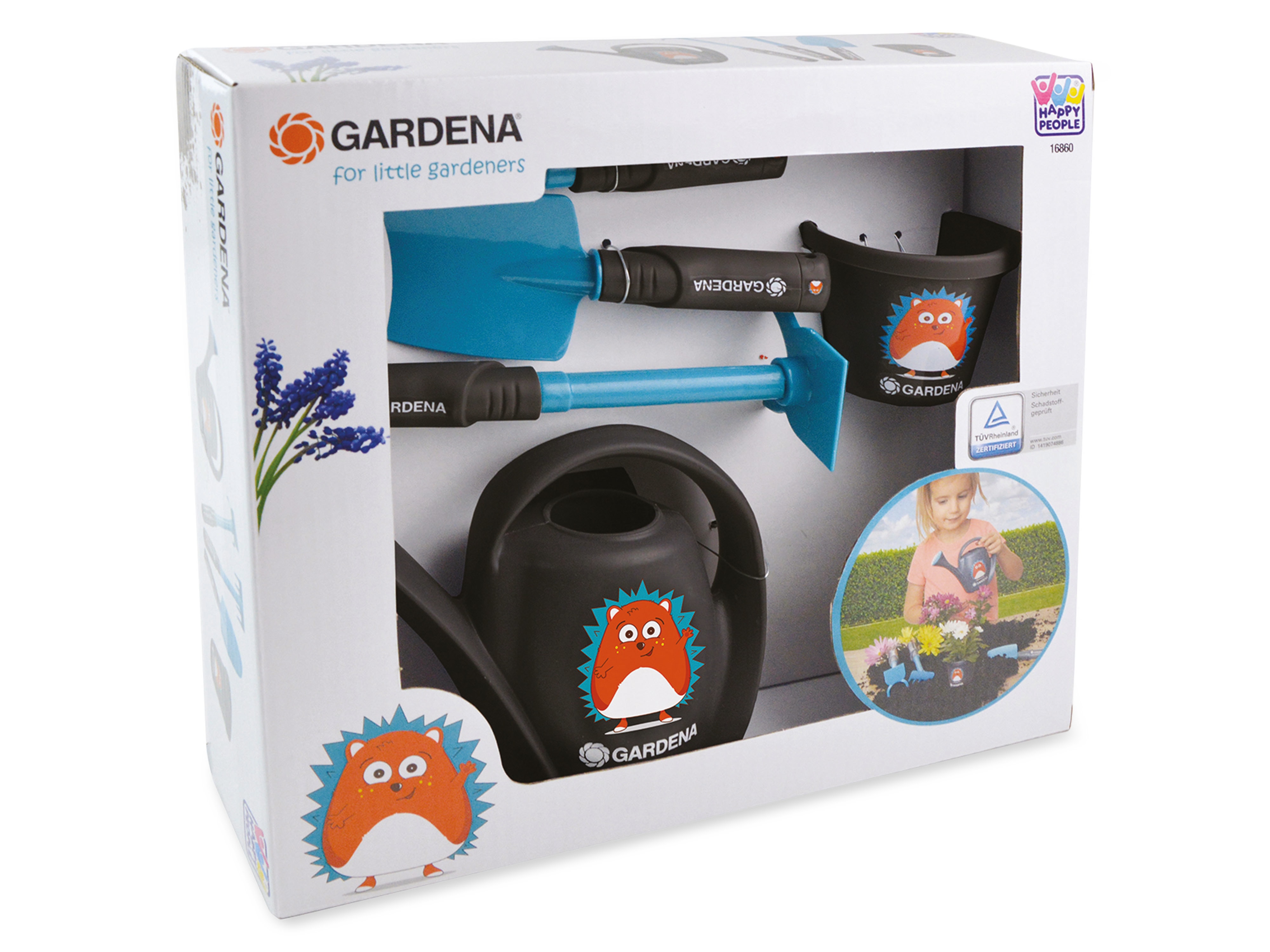 GARDENA FOR LITTLE GARDENERS Starter-Set Igel, 5-teilig, für Kinder