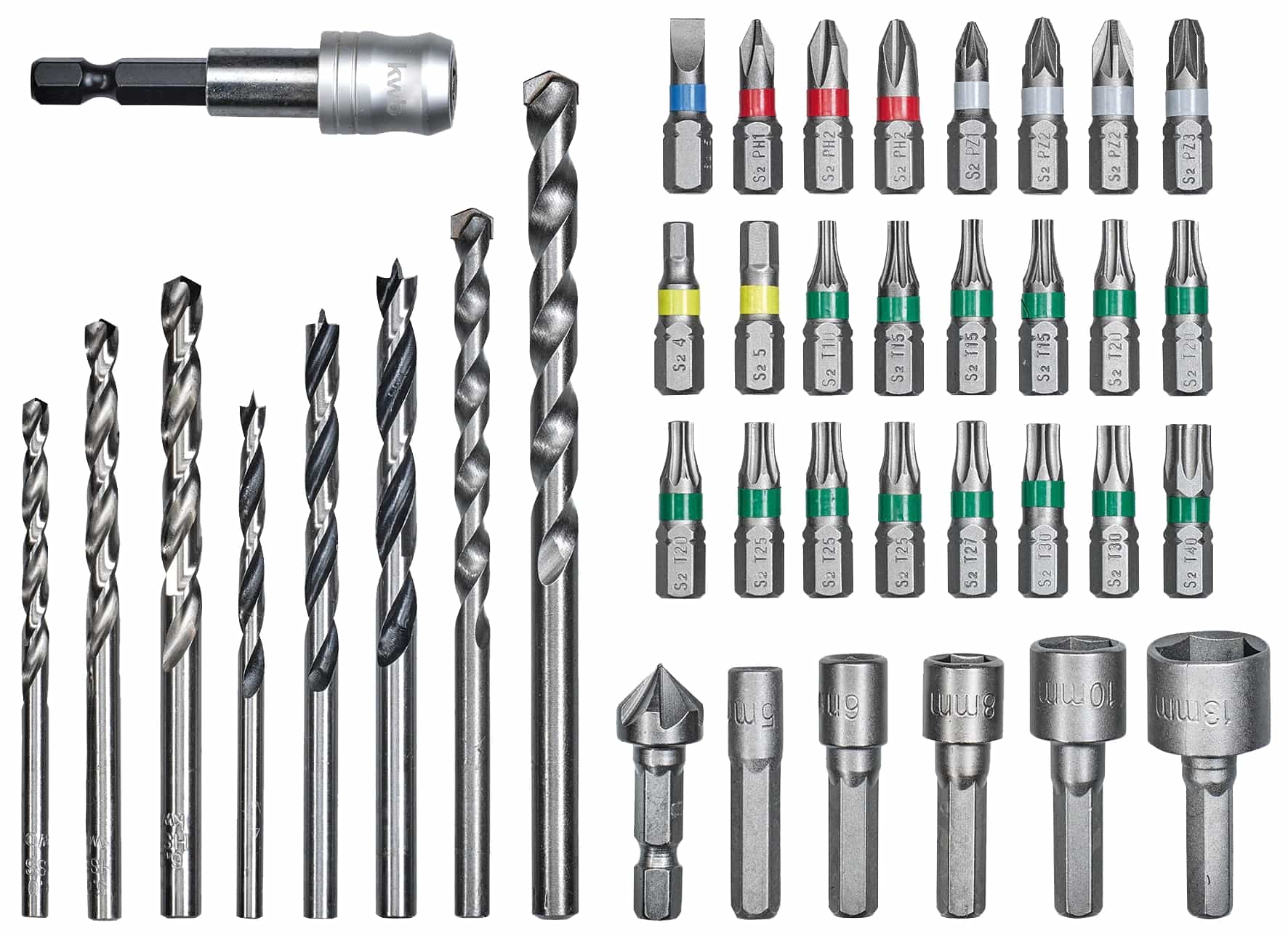 EINHELL Bit-Bohrerbox, 49108956, L-Box, 39-teilig