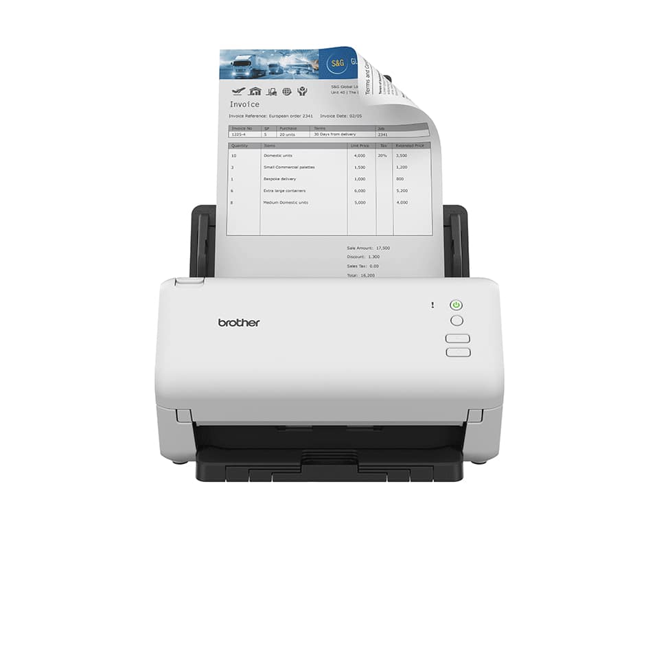 BROTHER Dokumentenscanner ADS-4100 - Desktop-Gerät