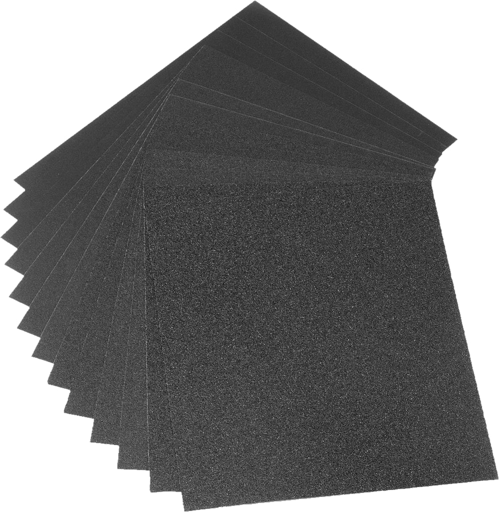 STAHLWERK Schleifpapier-Set, 4845, 12er-Set, 230x280 mm