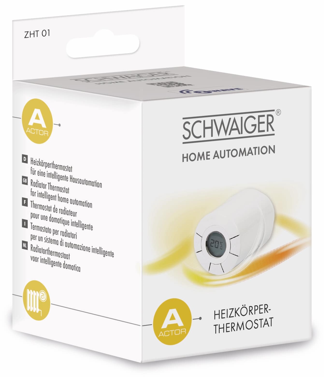 SCHWAIGER ZHT01 Heizkörperthermostat