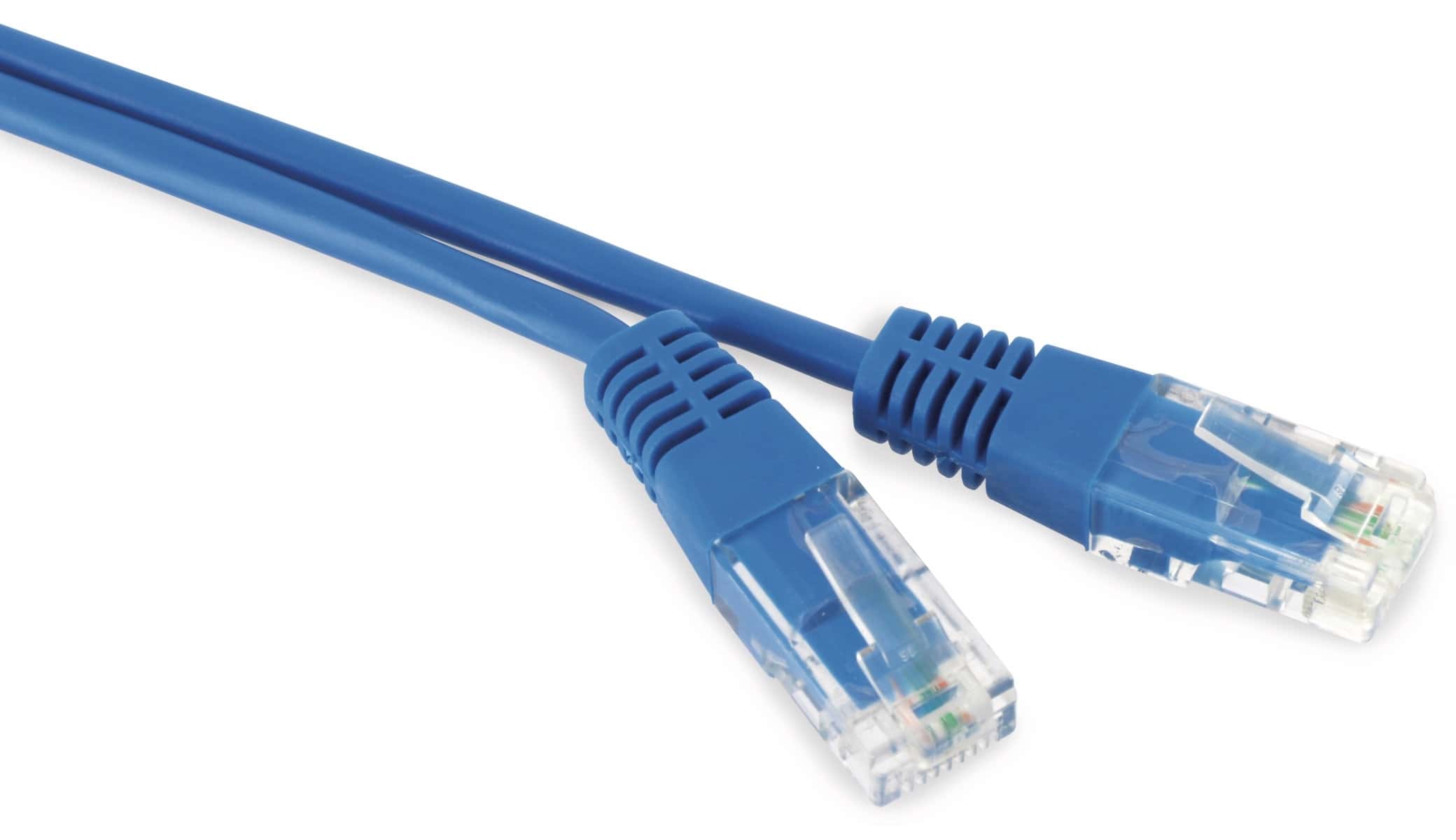 Anschlusskabel, RJ45, 8P4C, 3m , blau