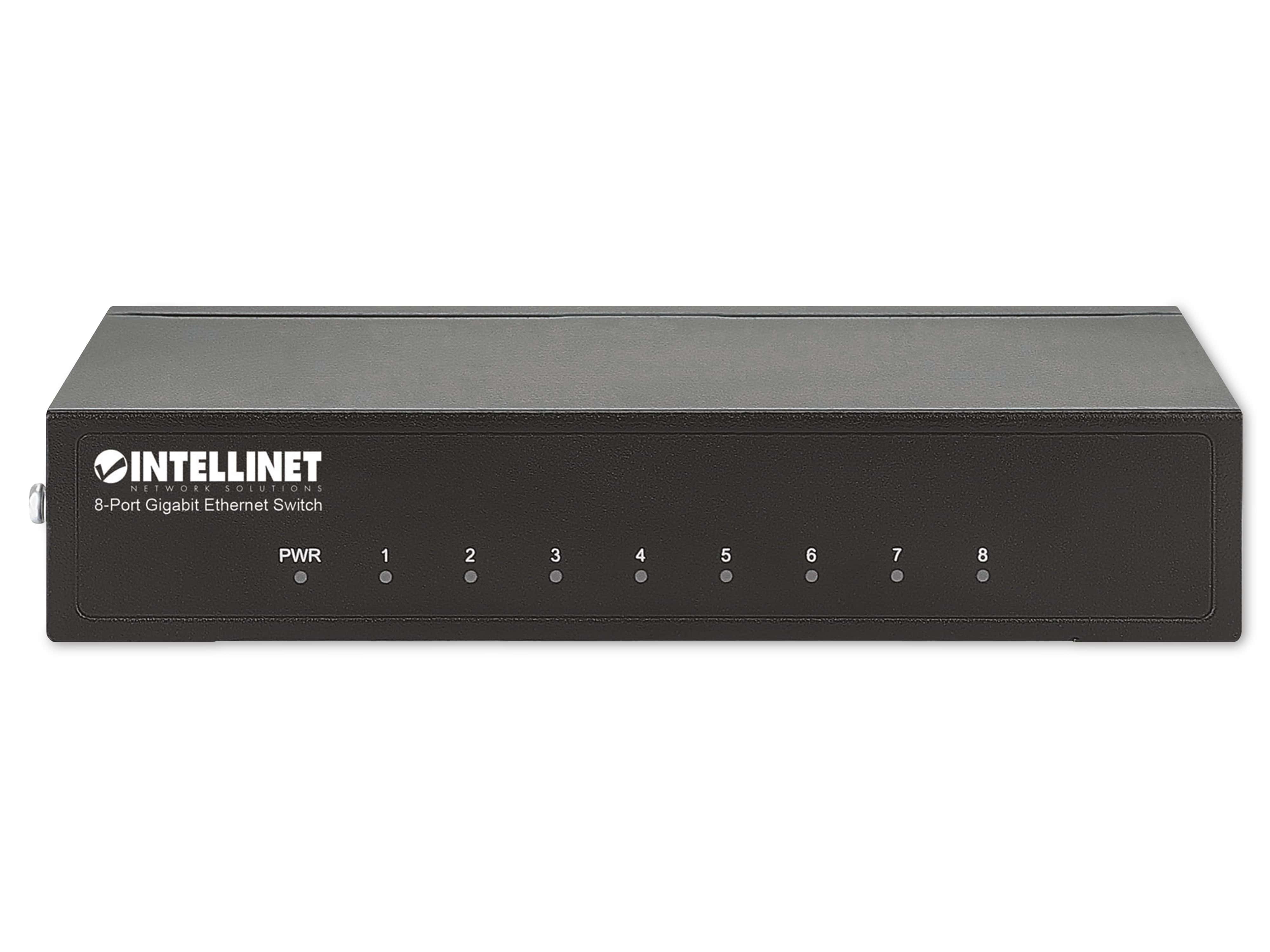 INTELLINET Ethernet Switch 530347 8-Port Gigabit