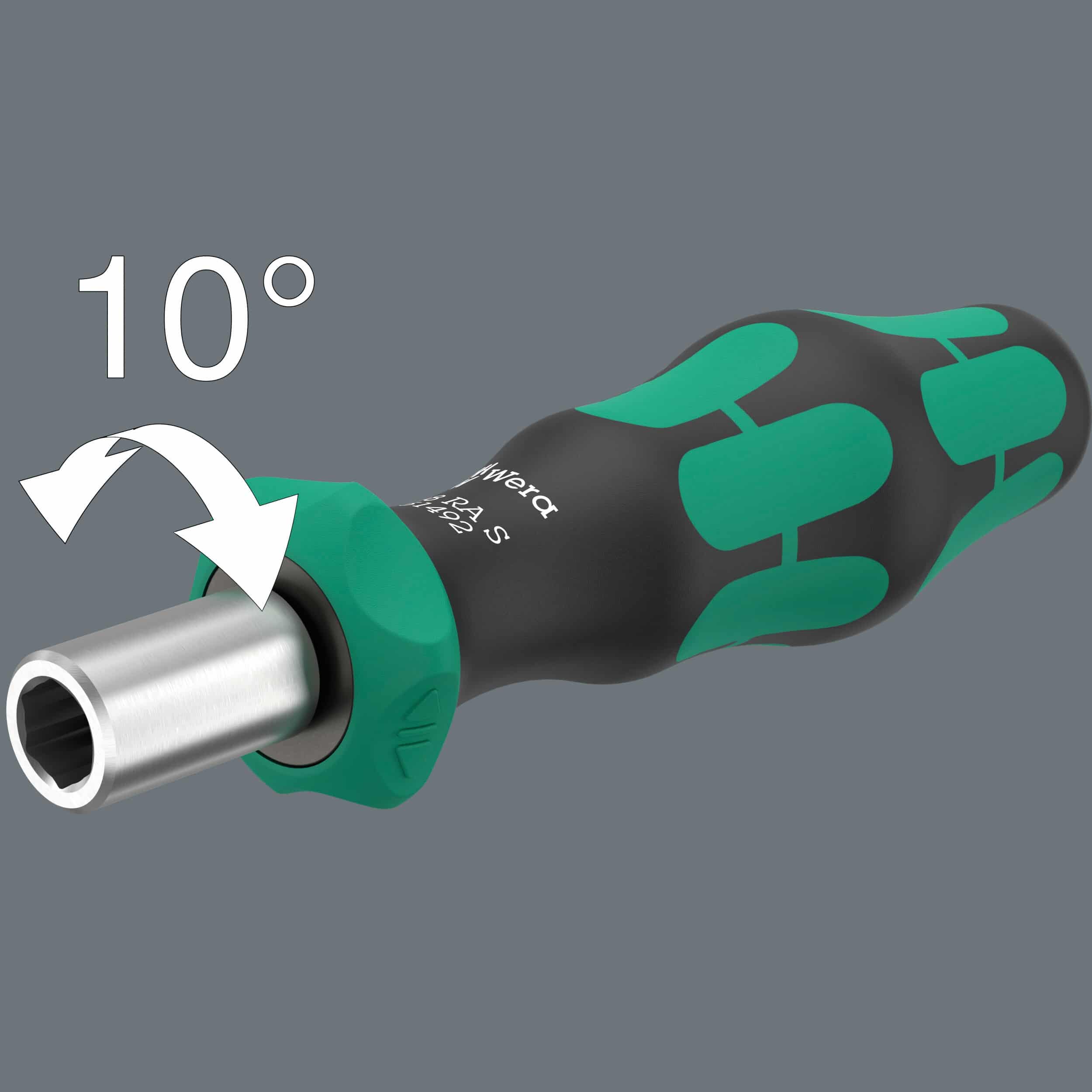 WERA Ratschenschraubendreher-Set, Kraftform Kompakt 838 RA S Set 1, 05051060001, 14‑teilig