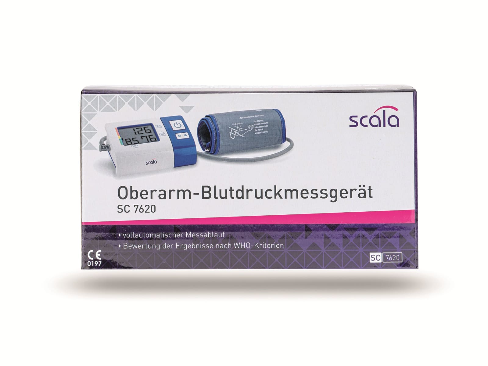 SCALA Oberarm-Blutdruckmessgerät SC 7620