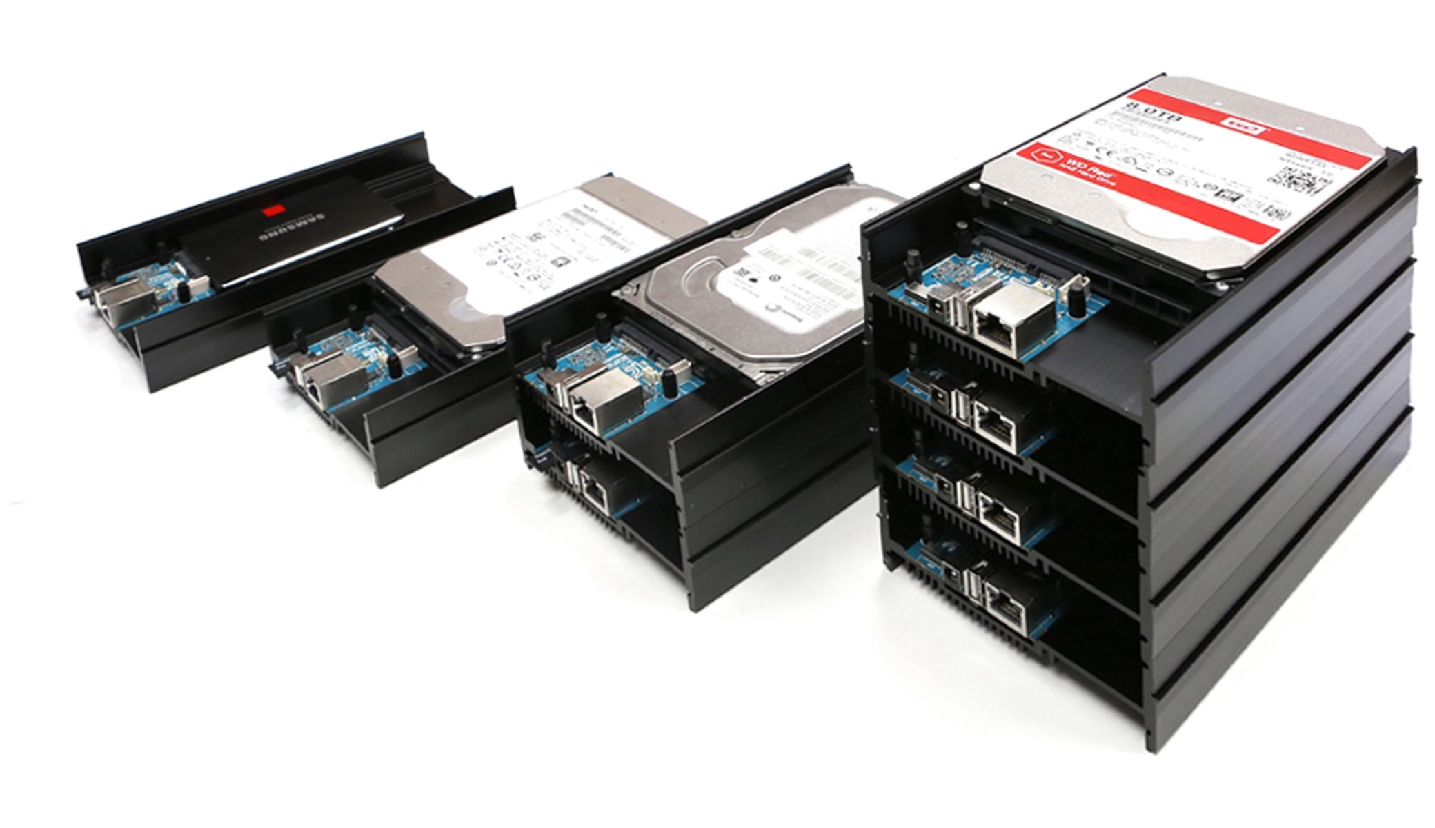 ODROID-HC2 Einplatinen Computer für NAS und Cluster Anwendungen