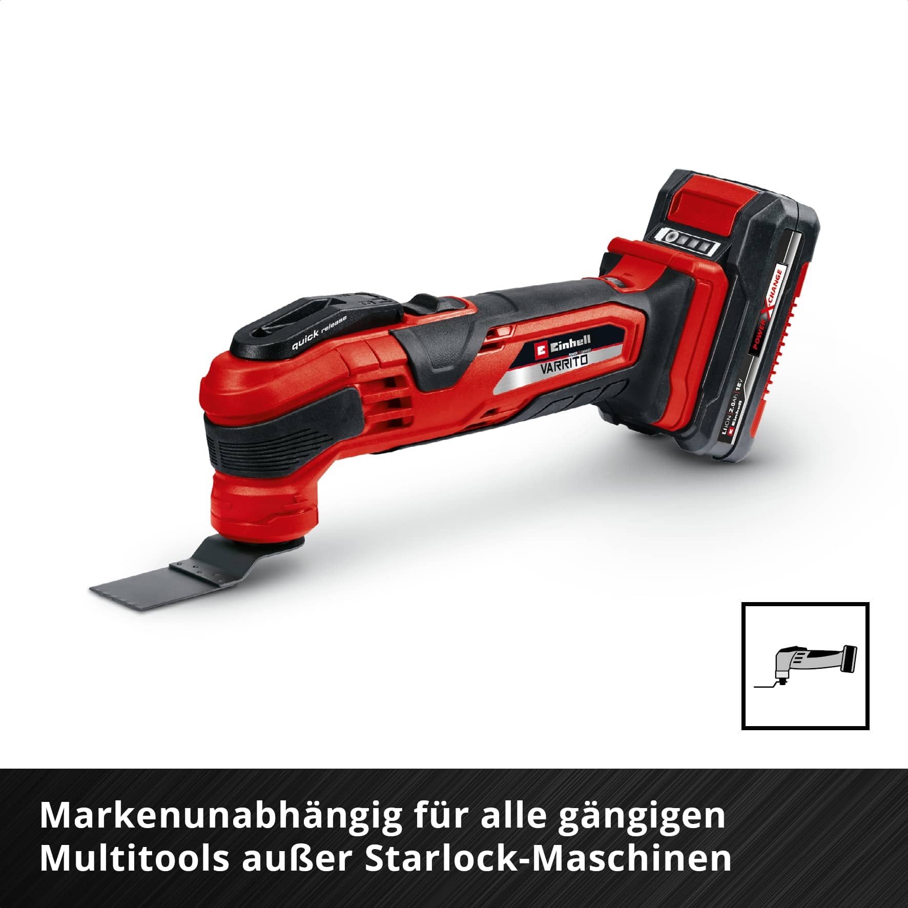 EINHELL Multi-Tool-Set, 708106, 6-teilig