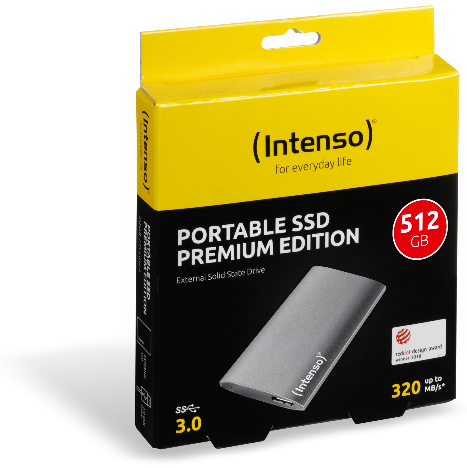 INTENSO USB 3.0-SSD Portable Premium Edition, 512 GB