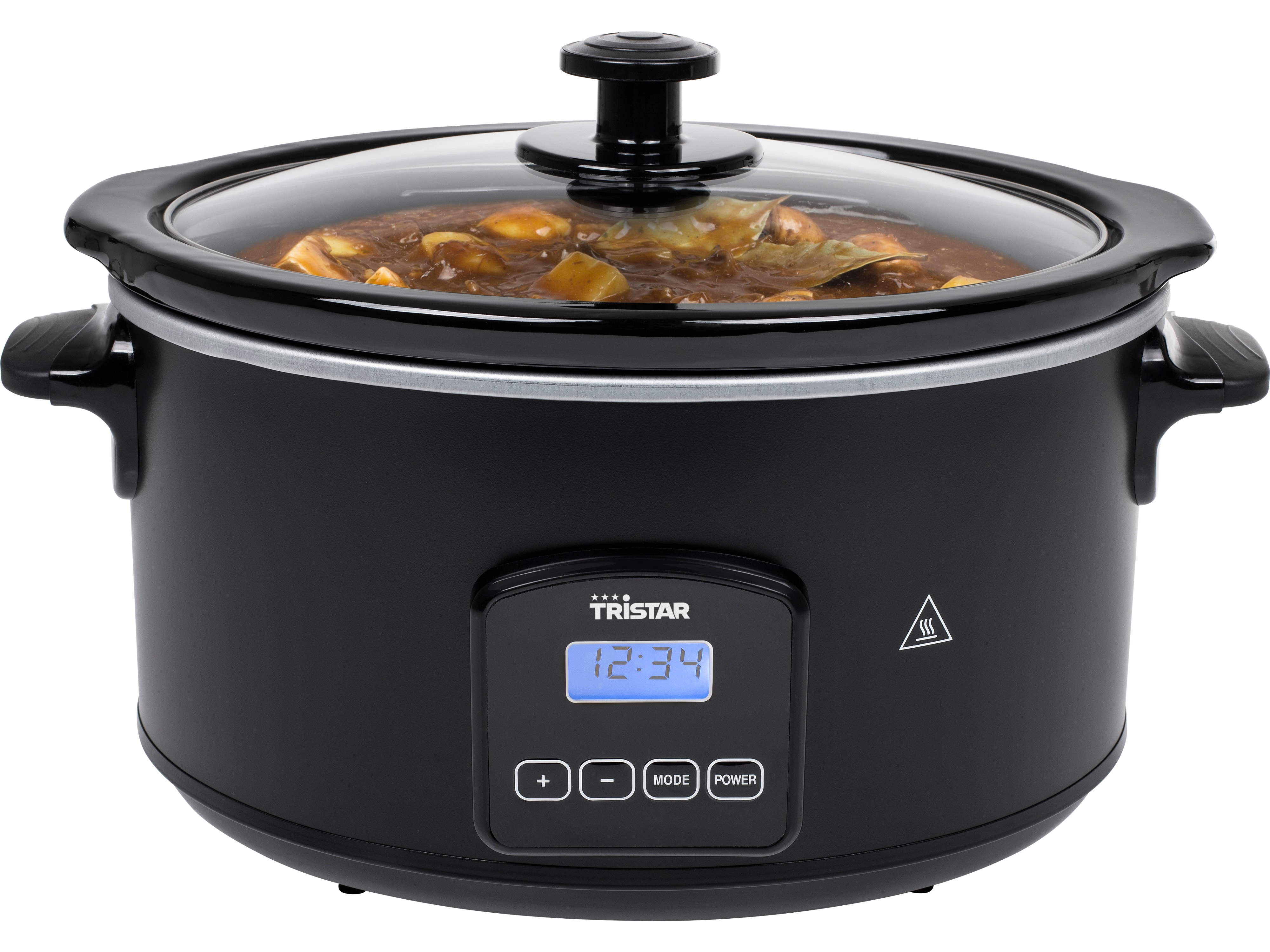 TRISTAR Slow-Cooker VS-3920, 4,5 L, 210 W, mit Keramikeinsatz, schwarz