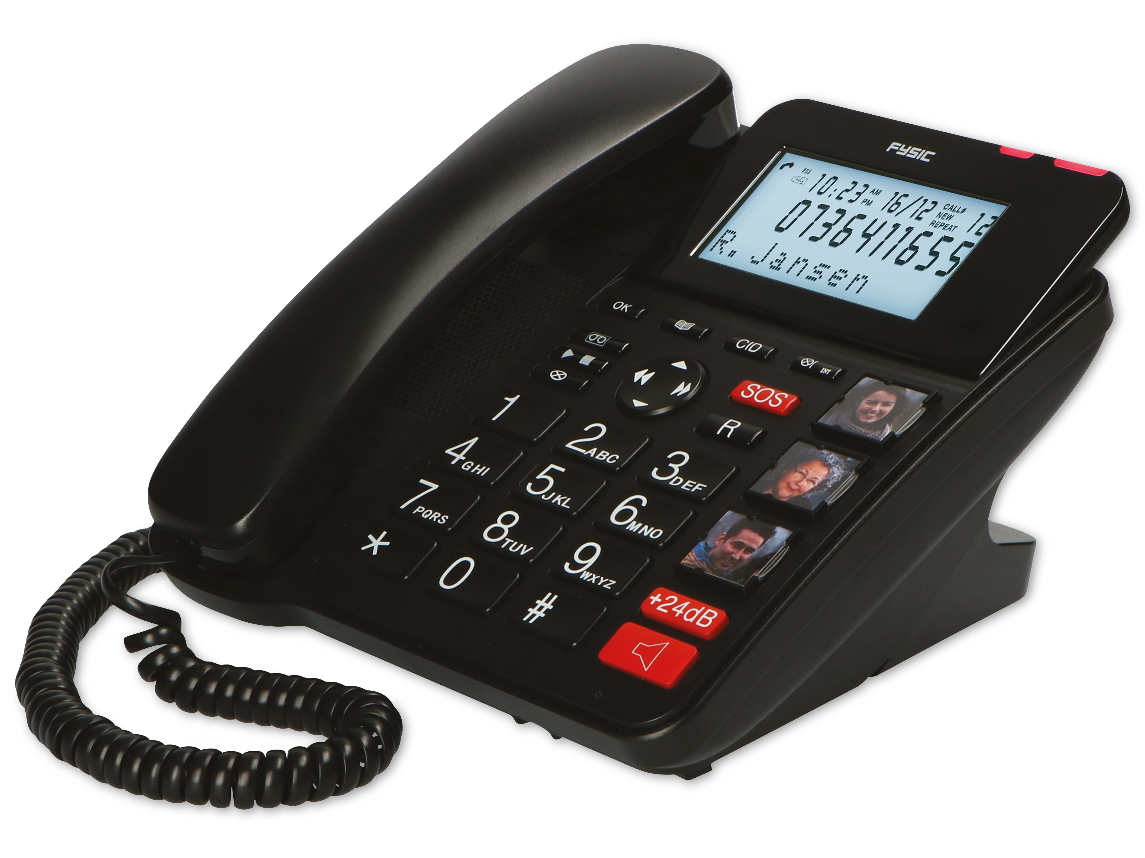 FYSIC DECT-Telefon FX-8025, mit Anrufbeantworter