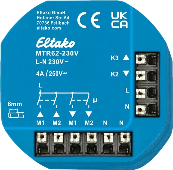 ELTAKO Motor-Trennrelais MTR62-230V