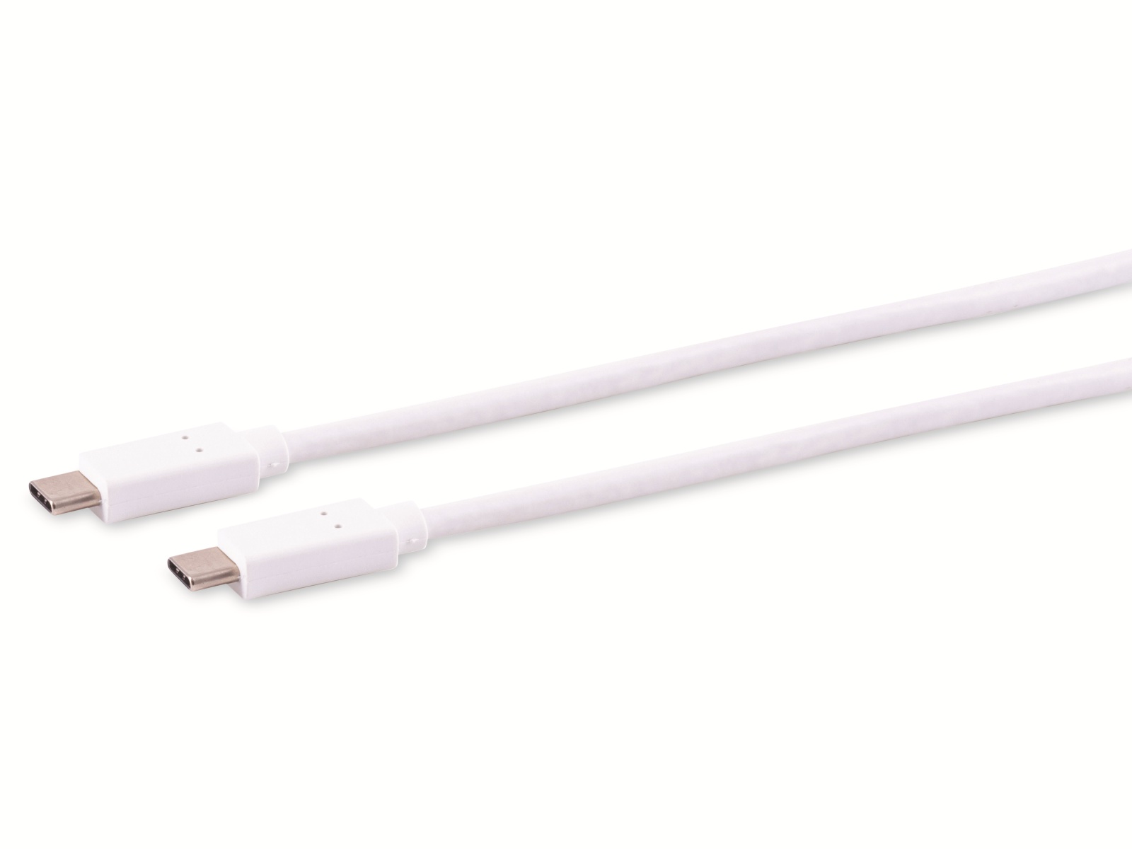 S-IMPULS USB-C Verbindungskabel, 3.2 Gen 2x2, weiß, 1 m