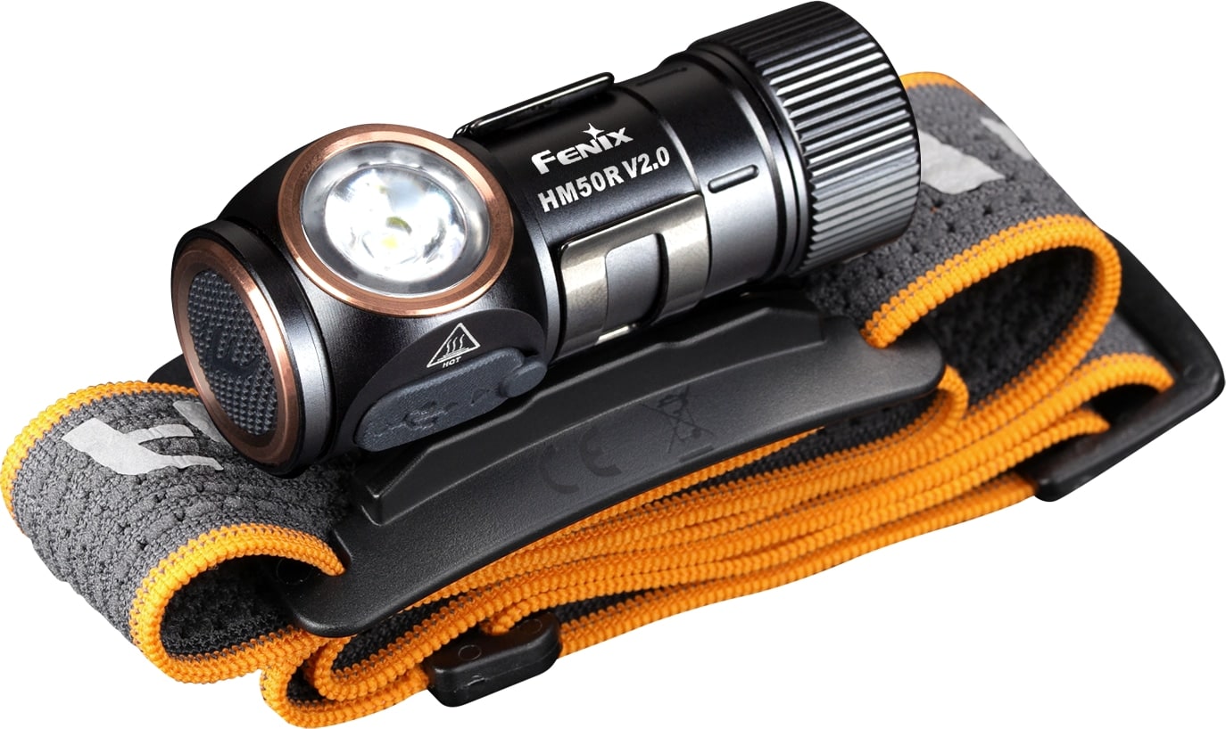 FENIX LED-Stirnlampe HM50R V2.0, Akkubetrieb, schwarz