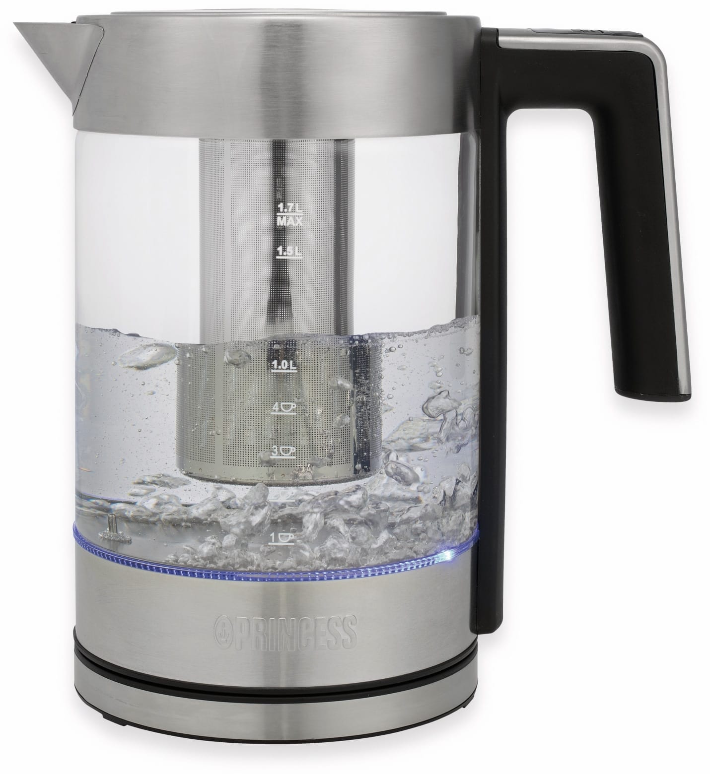 PRINCESS Wasserkocher Deluxe, 1,7 L, 2200 W