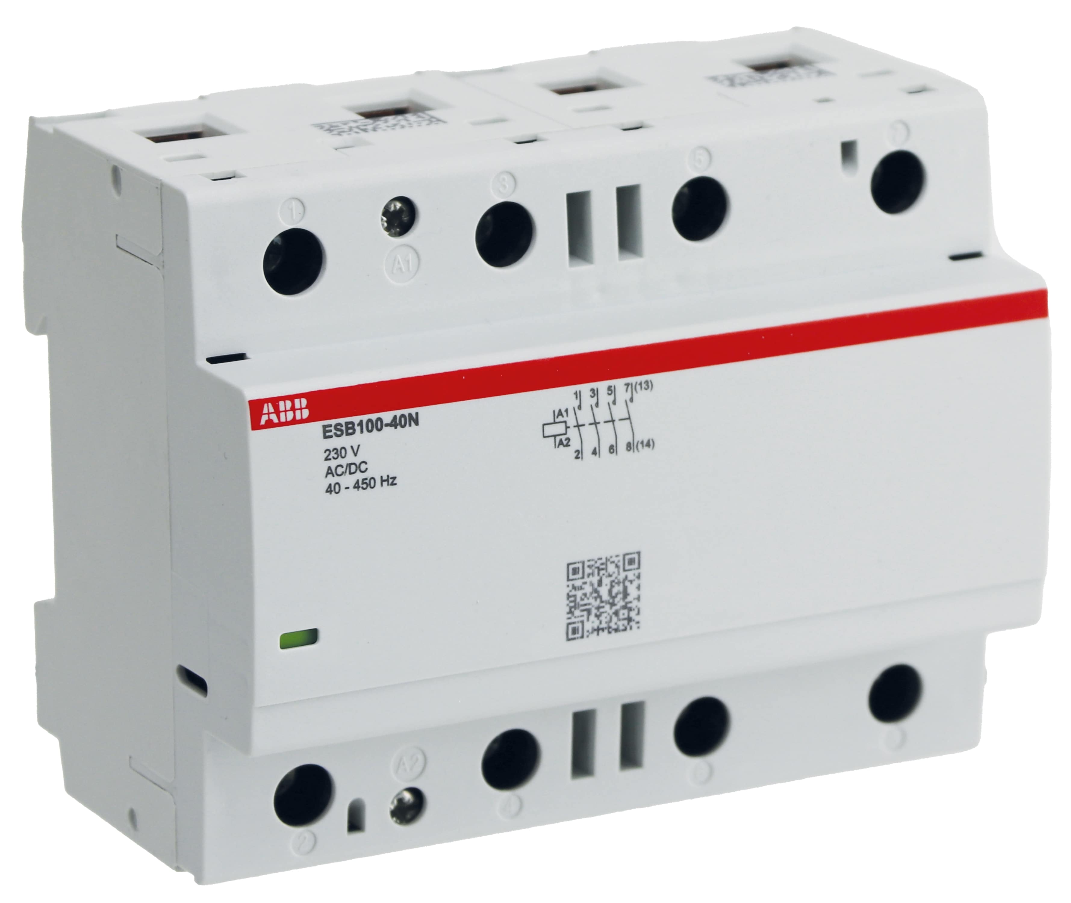 ABB Installationsschütz ESB100-40N-06, 100 A, 4S/0Ö, 230 V