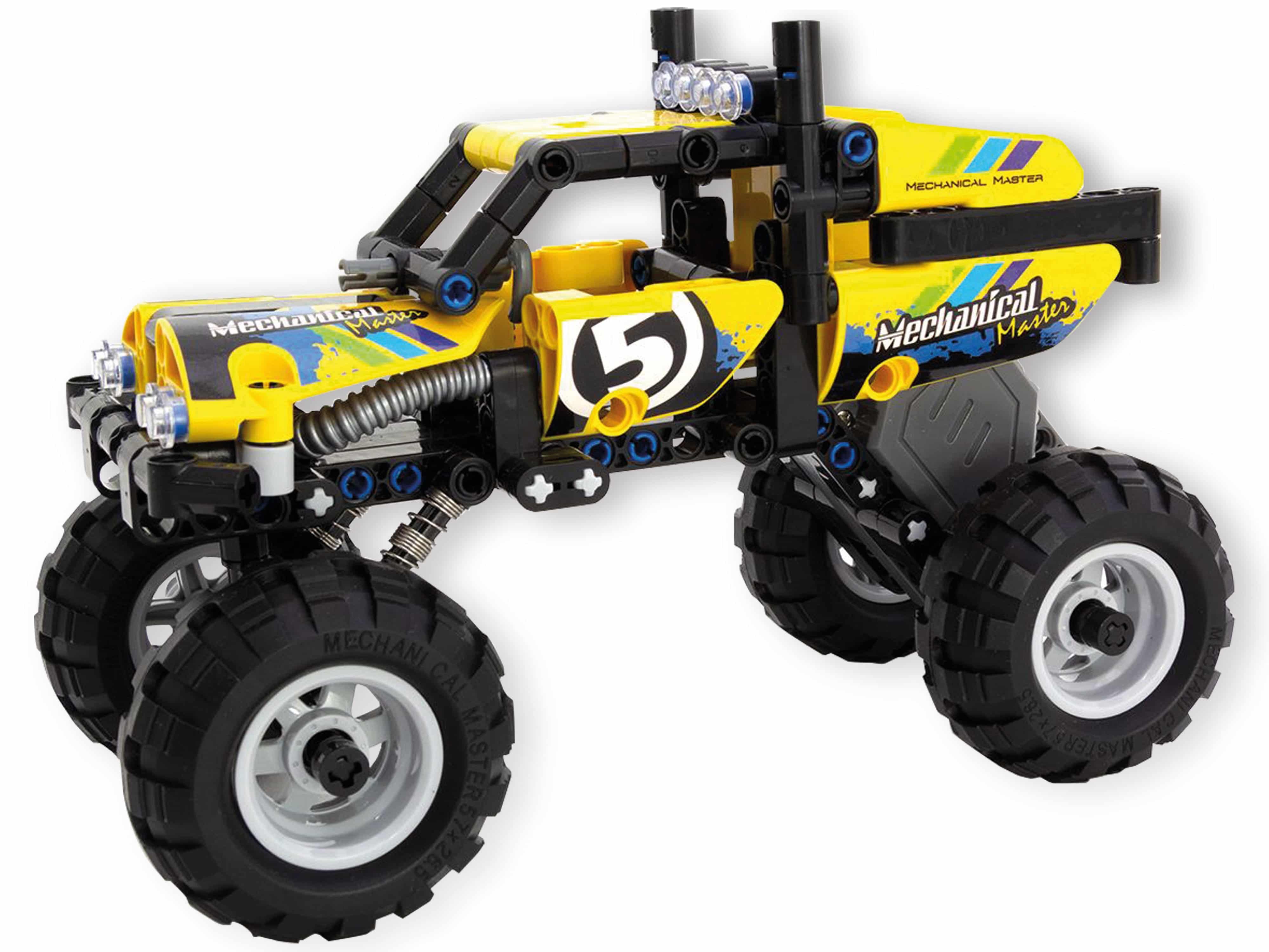 TEKNOTOYS Bausteinset Off-Road Fahrzeug gelb