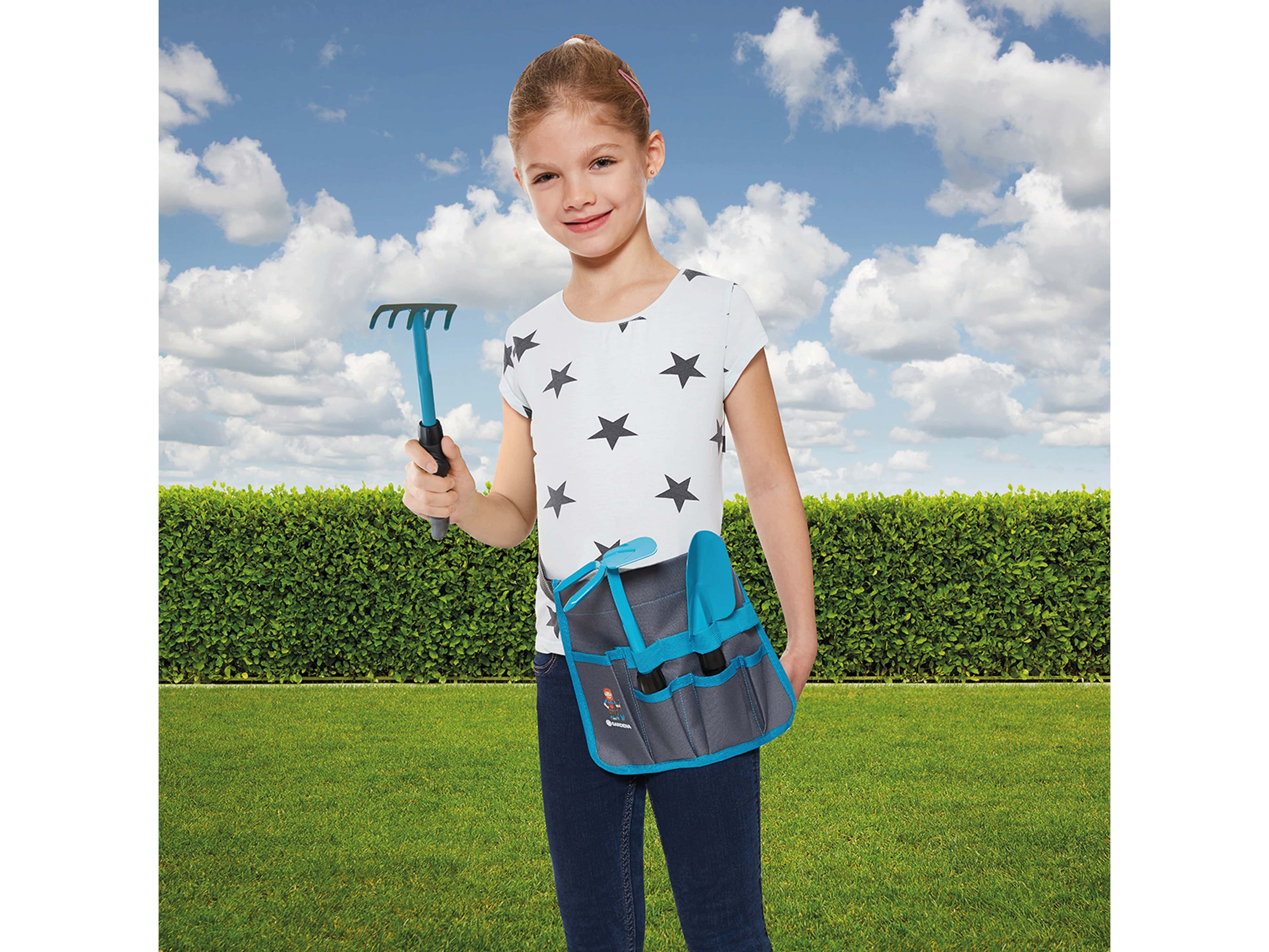 GARDENA FOR LITTLE GARDENERS Gürteltasche, 7-teilig, für Kinder