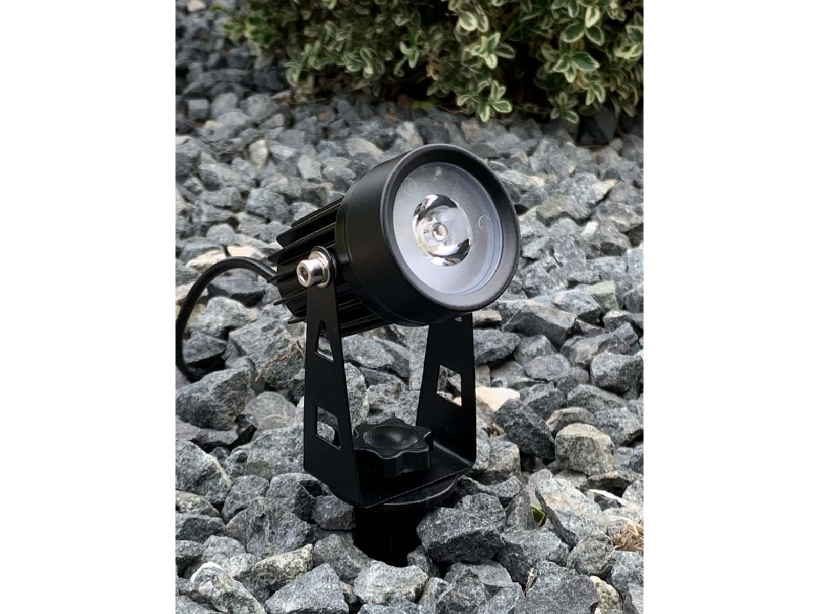 BOLD LIGHTING LED Solar-Gartenleuchten-Set Simon, 5x 1 W, 70 lm, 3000 K, IP65, schwarz