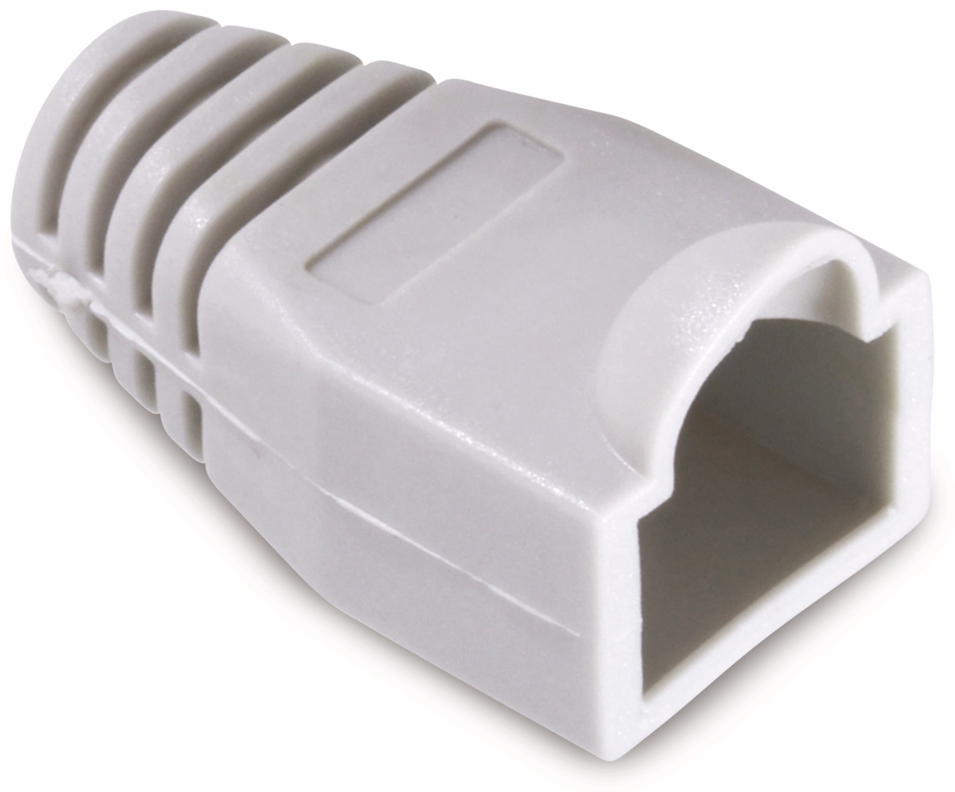 Knickschutzhülle für RJ45-Stecker, grau