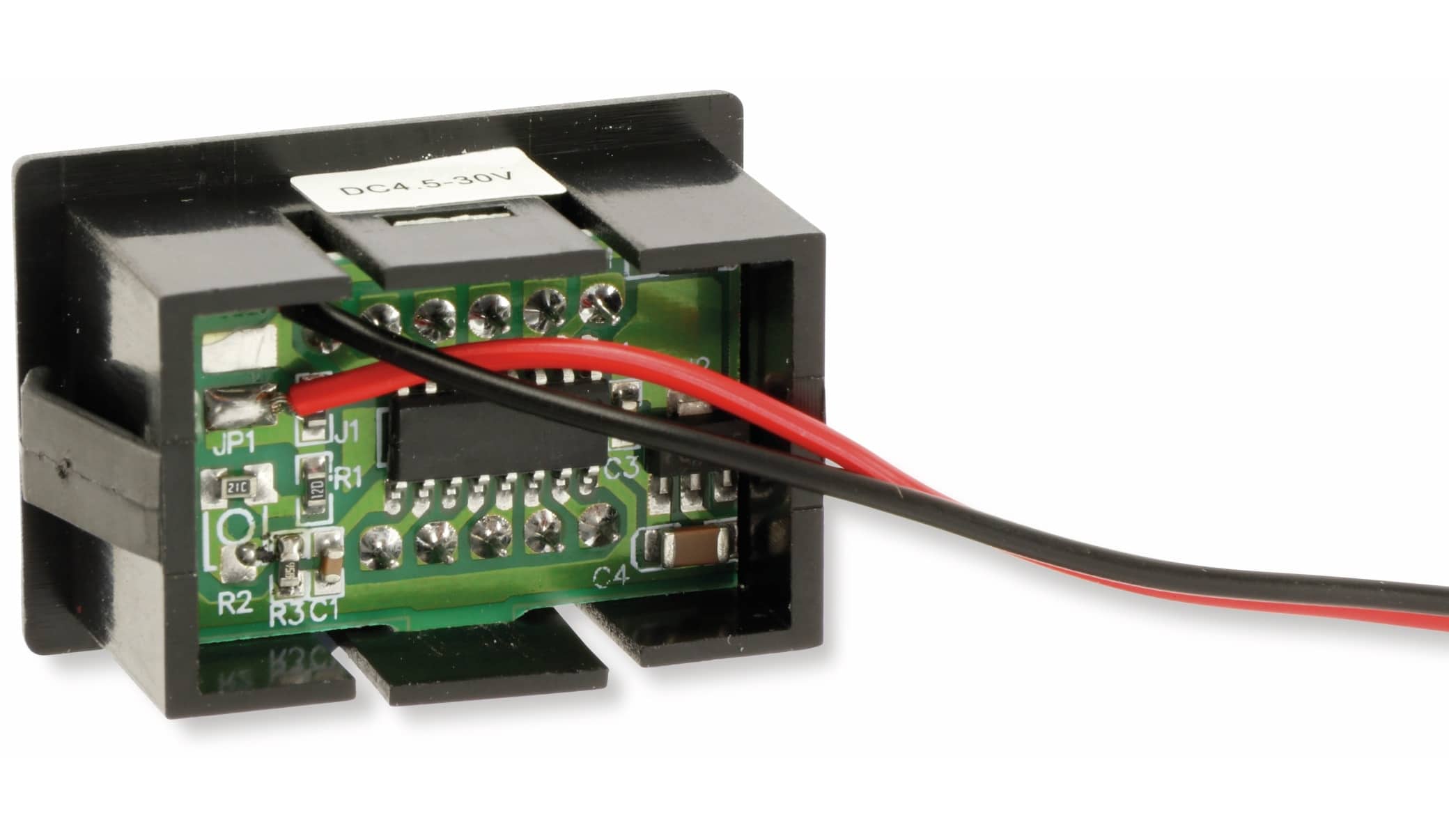 Digital-Voltmeter, 4,5...30 V, 10 mm