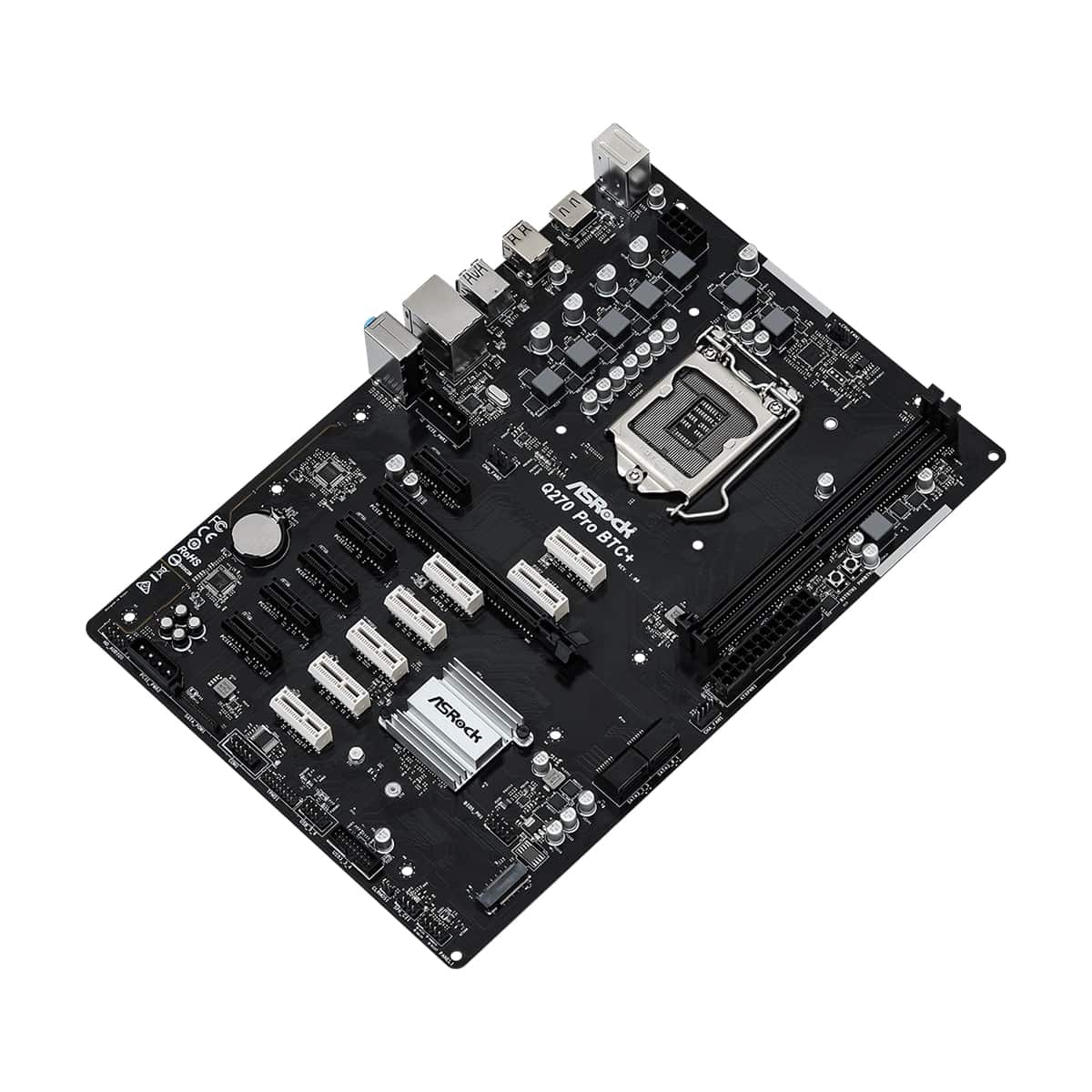 ASROCK Motherboard Q270 Pro BTC+