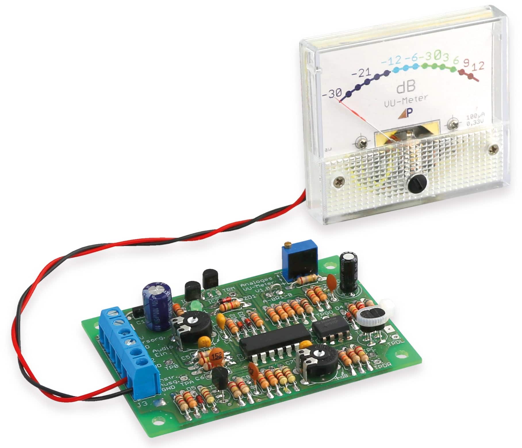 Bausatz Analoges VU-Meter V1.0