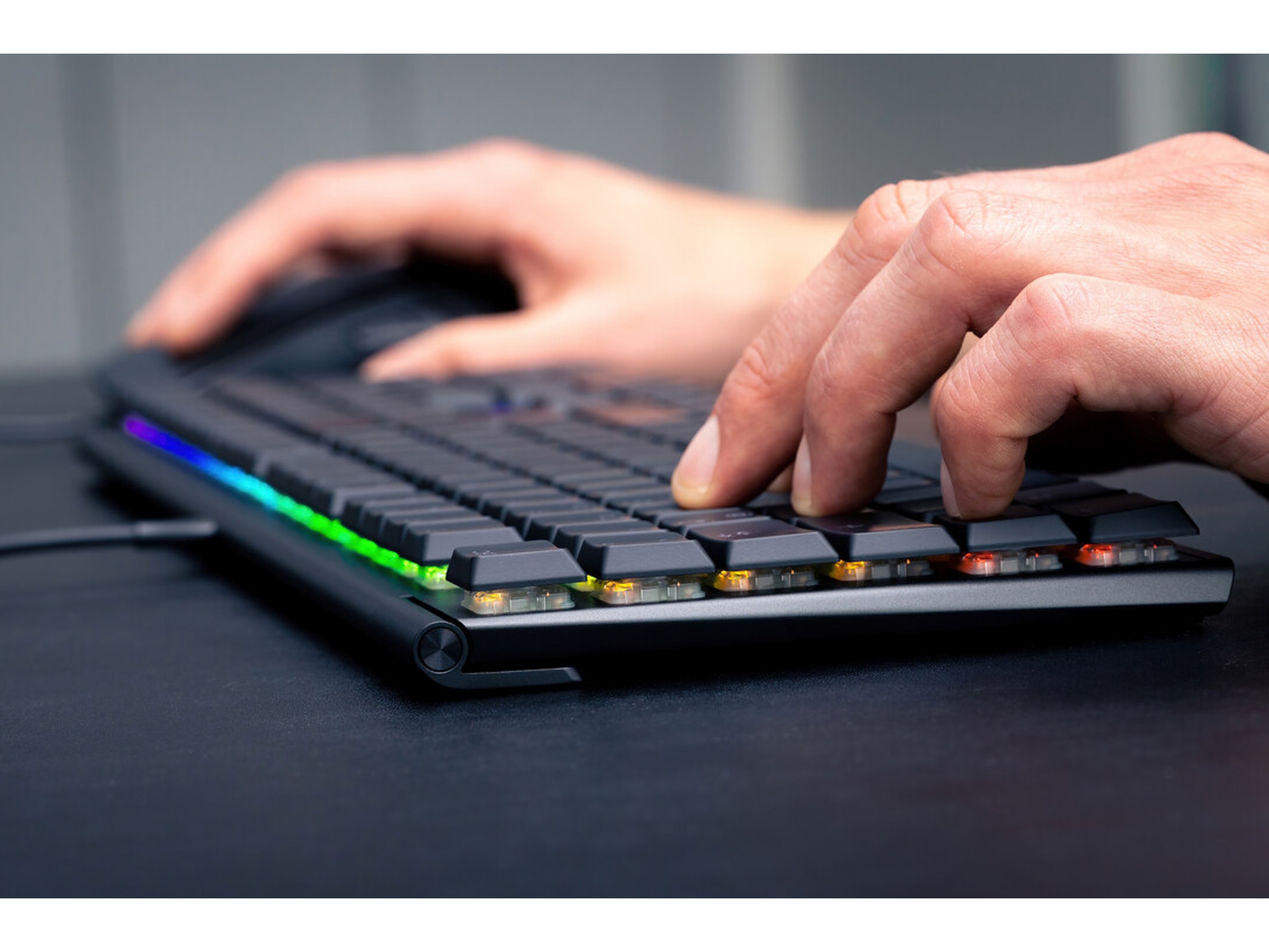 CHERRY Tastatur MX 10.0N RGB, QWERTZ, USB