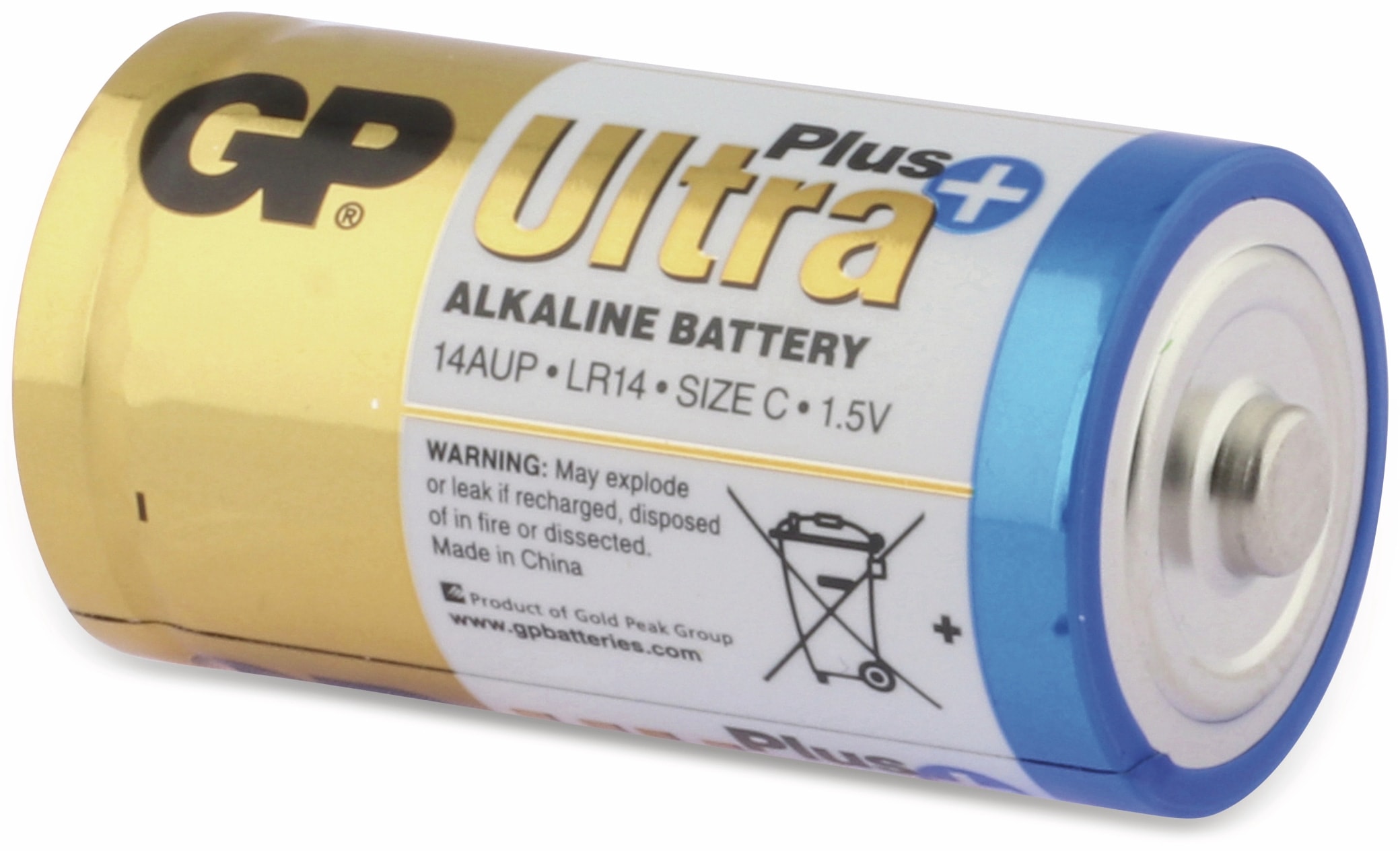 GP Baby-Batterien ULTRA PLUS ALKALINE, 2 Stück