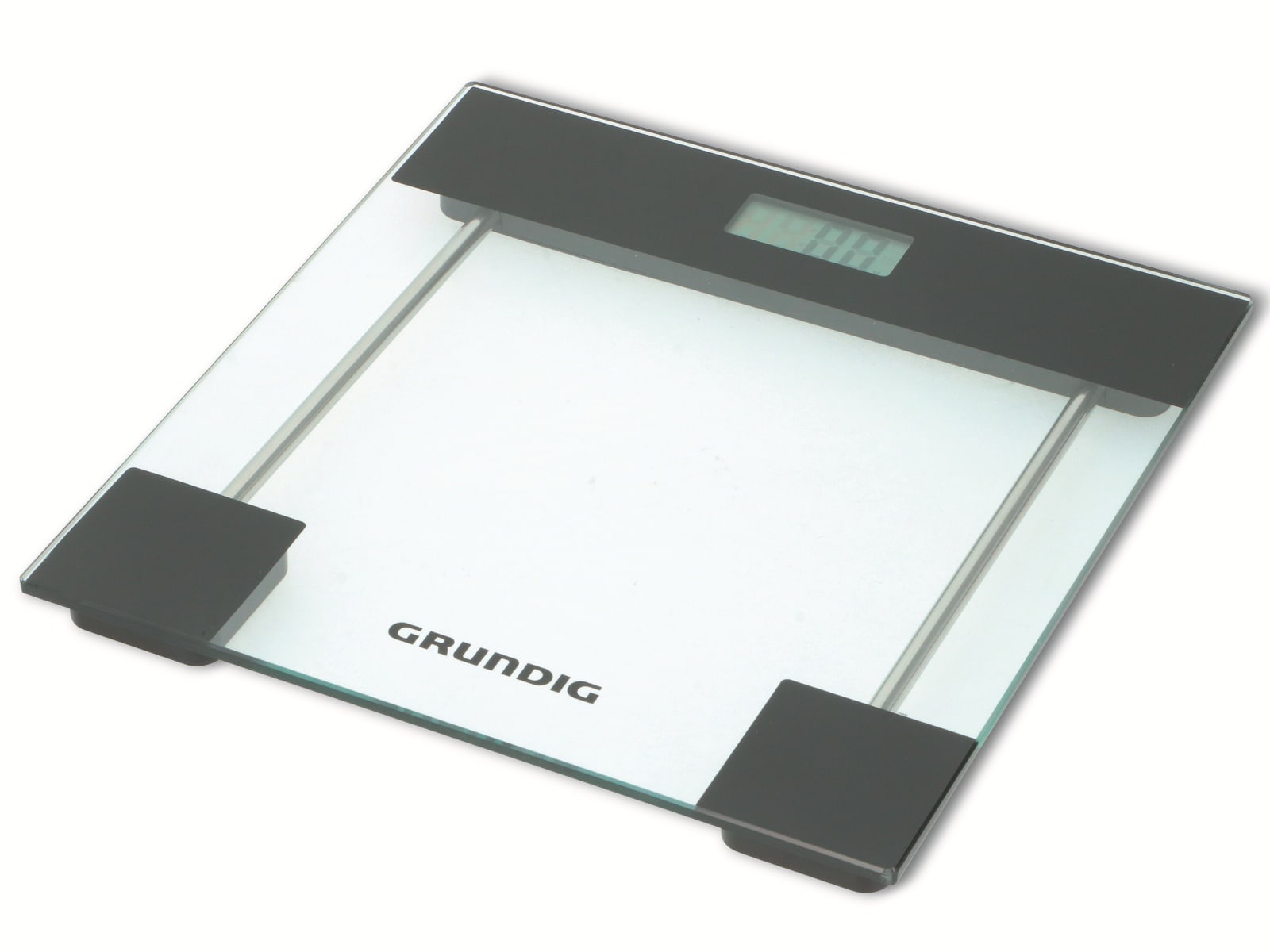 GRUNDIG Personenwaage digital, 180 kg, transparent