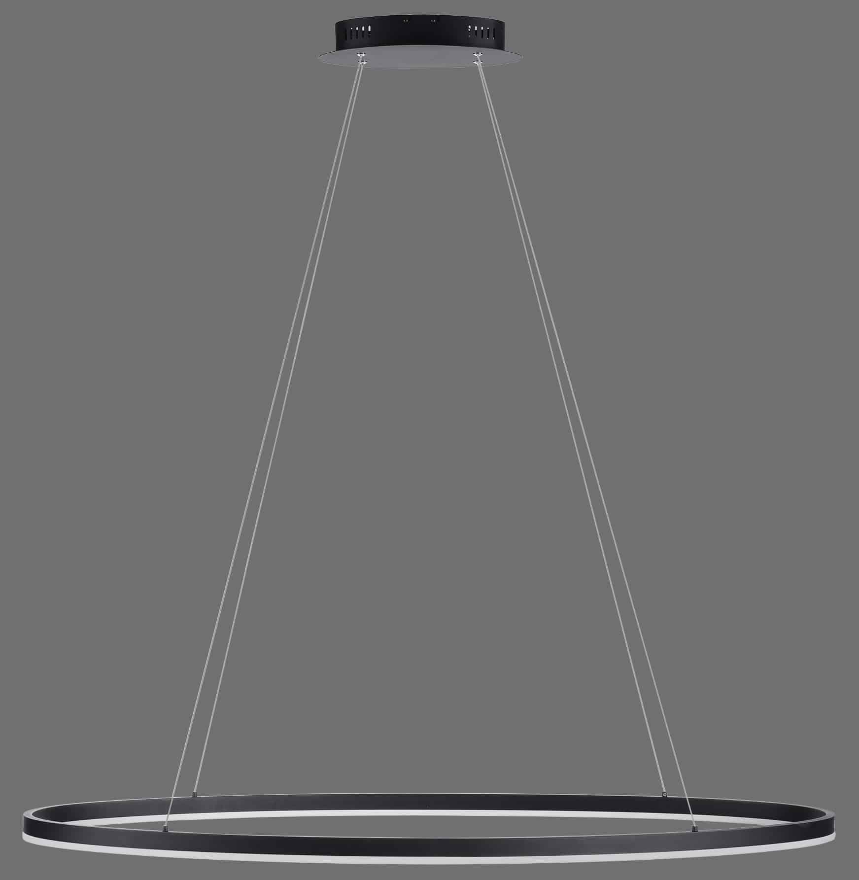 PAUL NEUHAUS LED-Pendelleuchte 2393-13 anthrazit, 57,5 W, 7760 lm, 3000 K