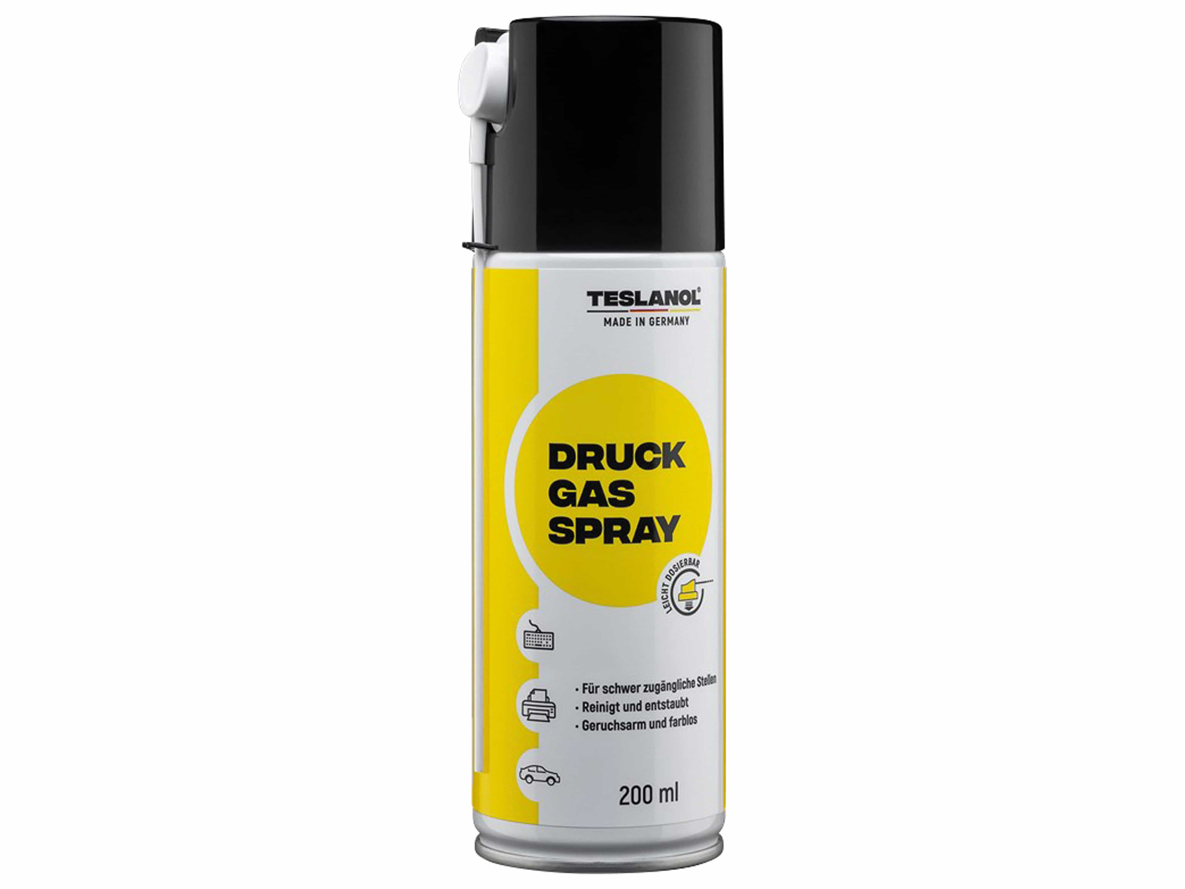 TESLANOL Druckluftspray 26002, 200 ml, 6 Stück