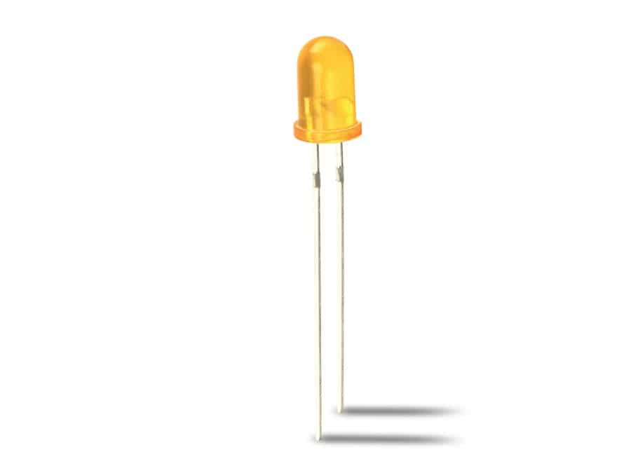 EVERSTAR LEDs ESL-R5032ODP025, 5 mm, 10 Stück