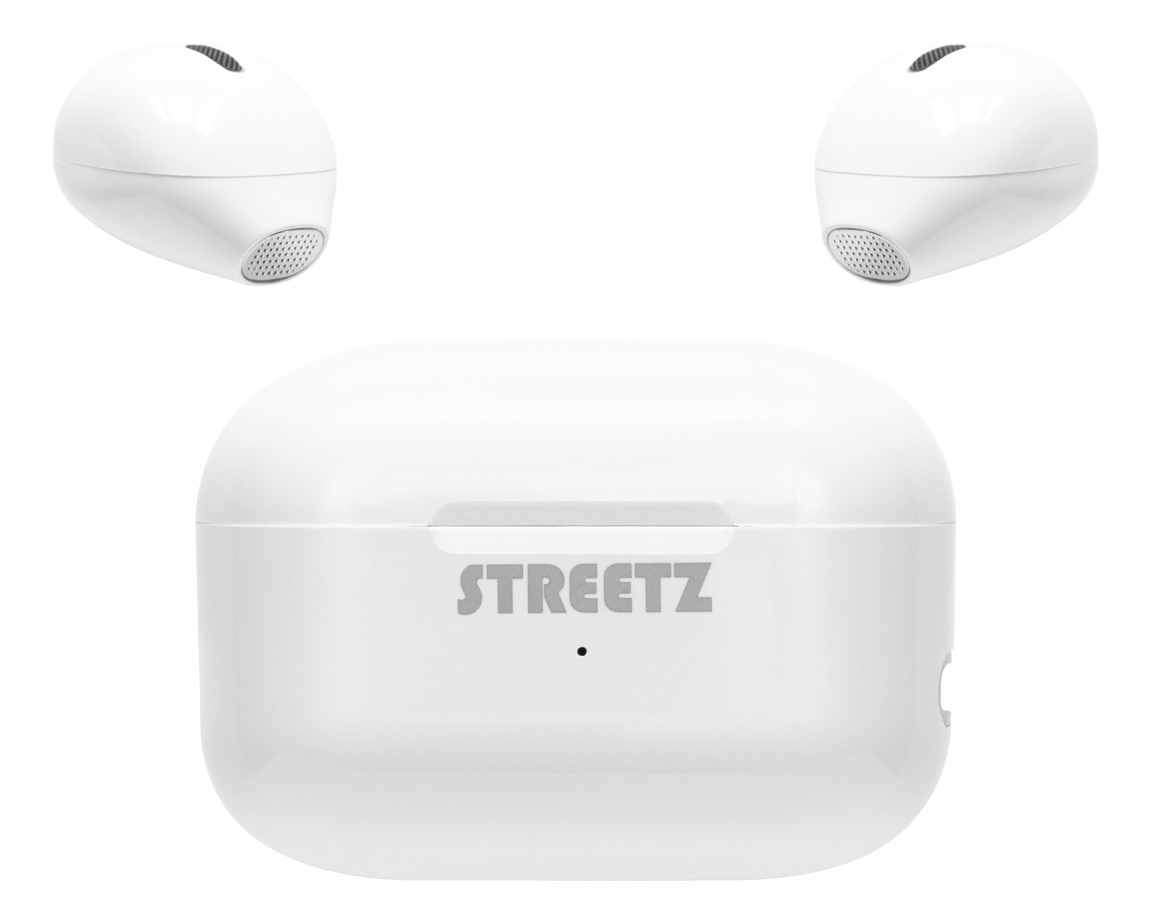 STREETZ In-Ear Ohrhörer TWS-114, Mini Earbuds, weiß