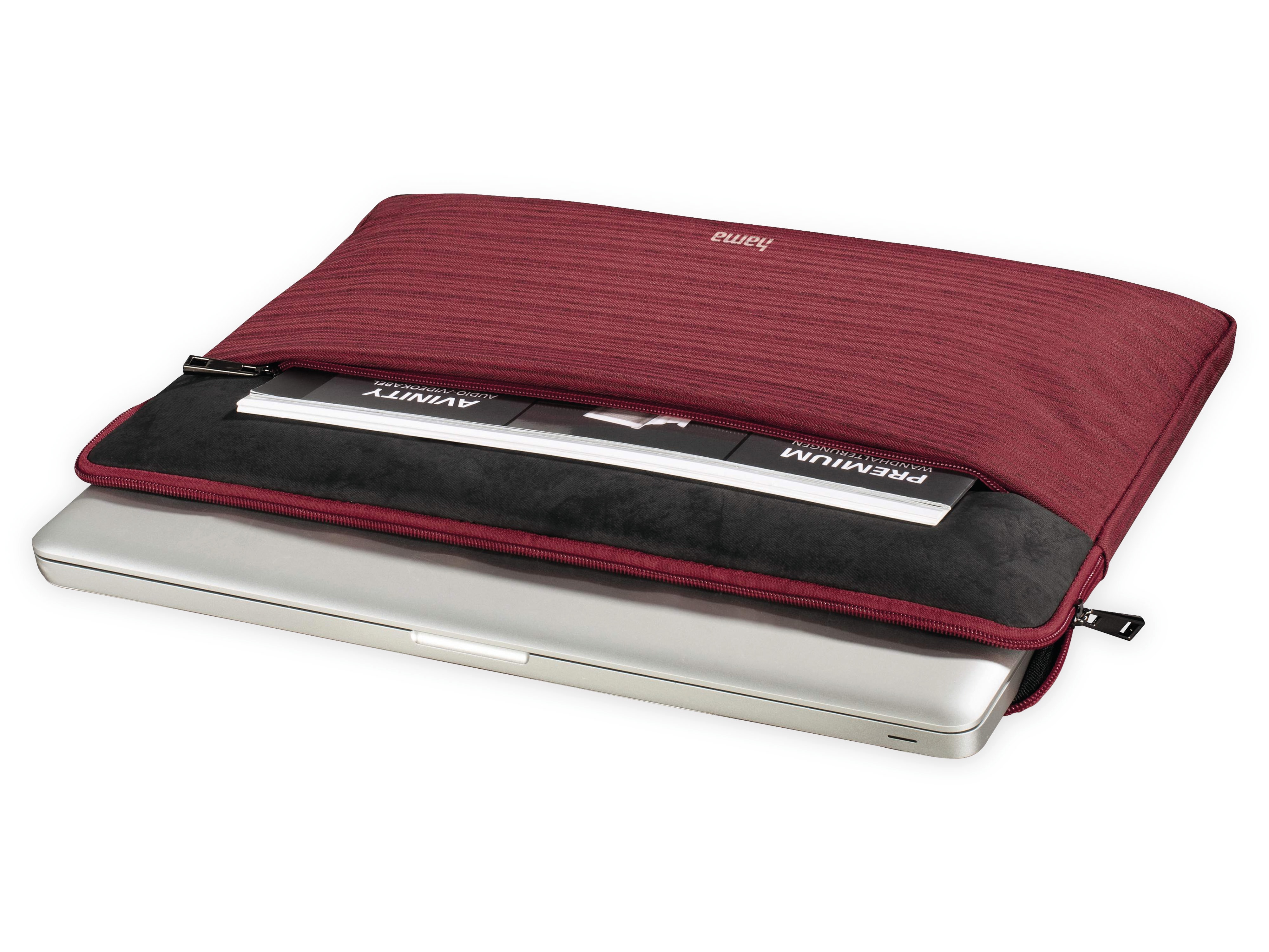 Notebook-Sleeve HAMA Tayrona, 13,3", rot