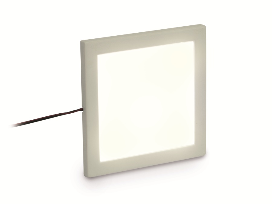 DAYLITE LED-Panel LP100-12-KW-MW, EEK: G, 12 V-, 5 W, 420 lm, 6000 K