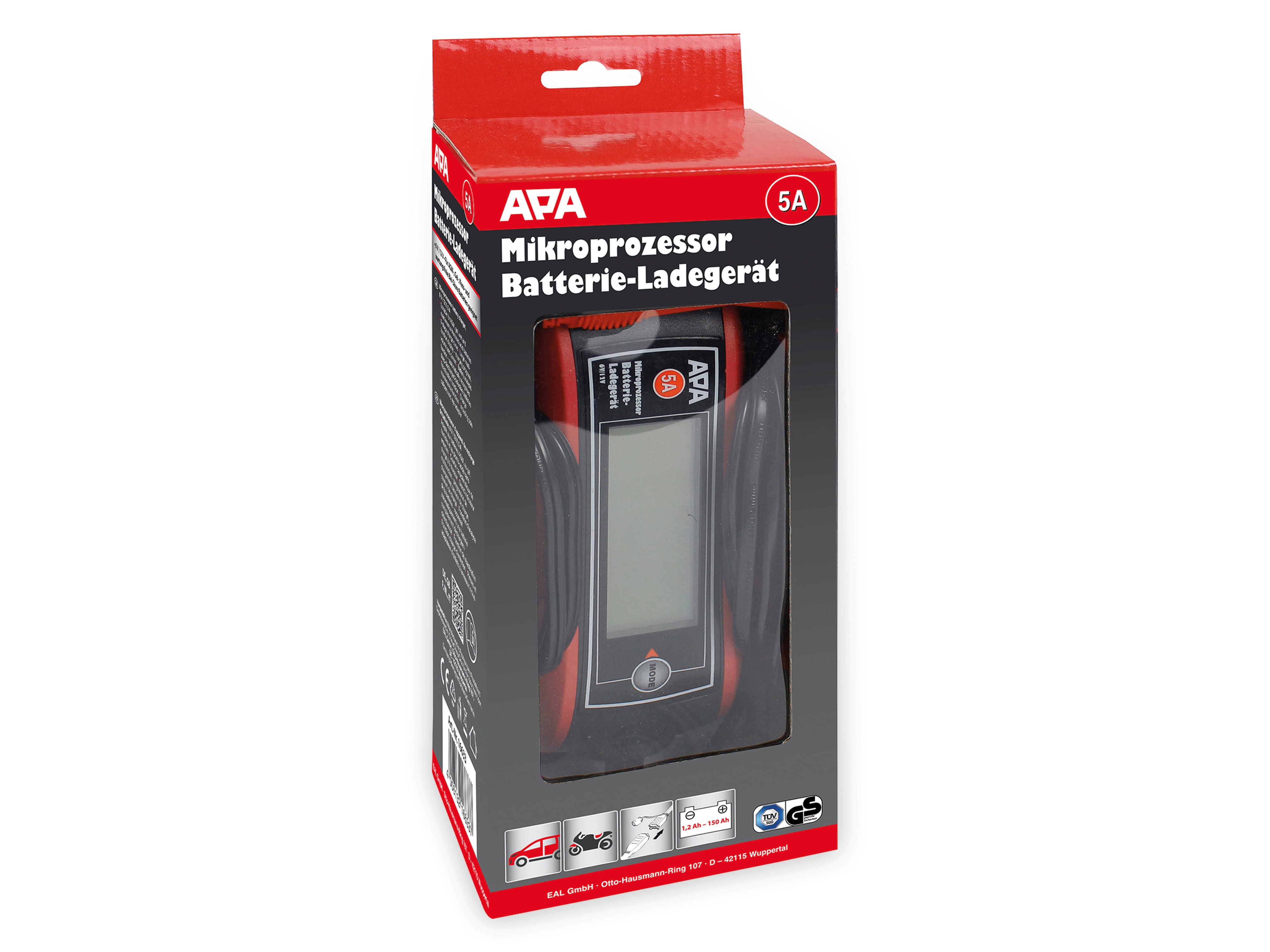 APA Batterie-Ladegerät 16633, 6/12V, 5 A
