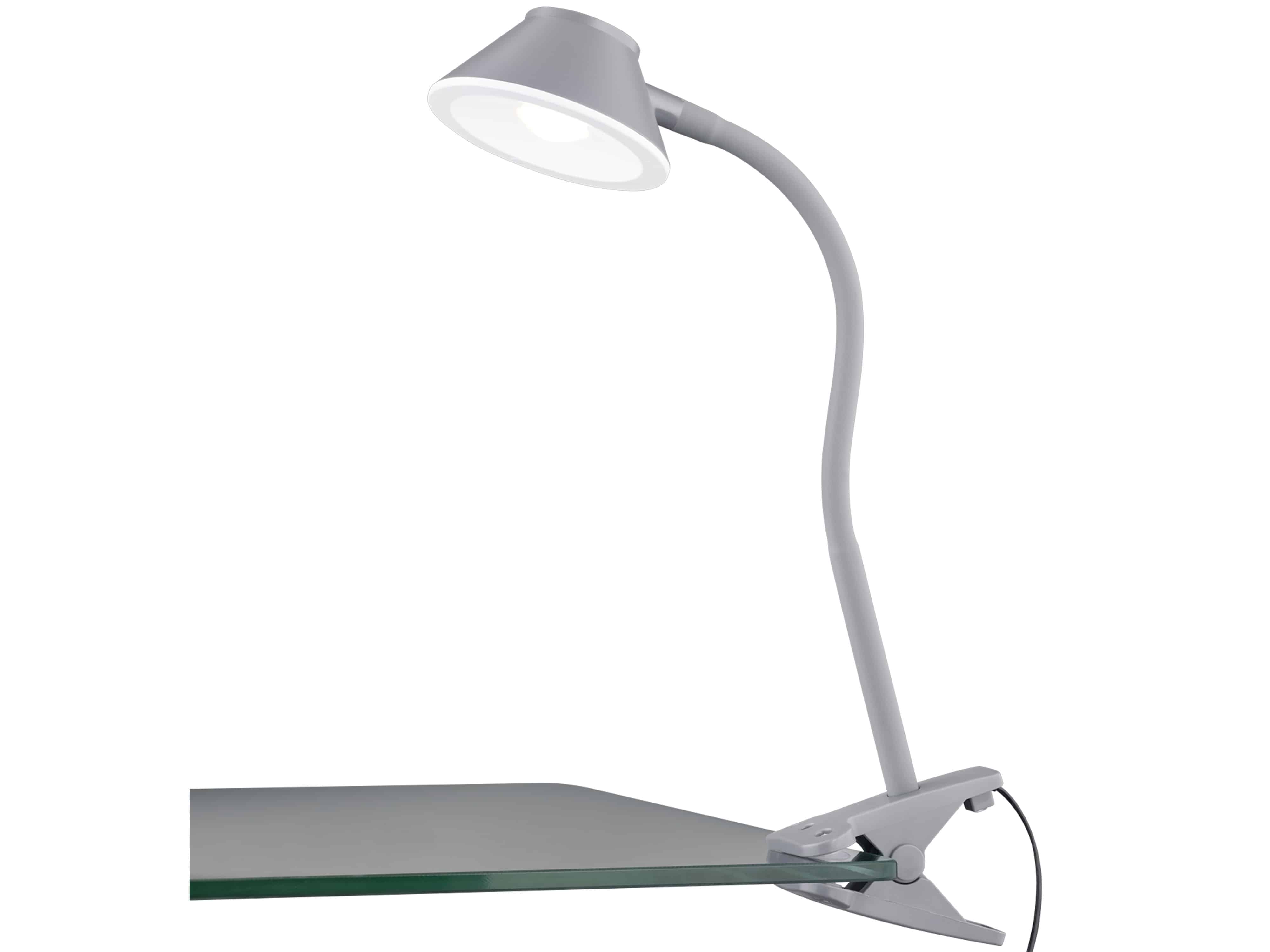 REALITY LED-Klemmleuchte Berry R22191287 titanfarbig, 3,5 W, 400 lm, 3000 K 