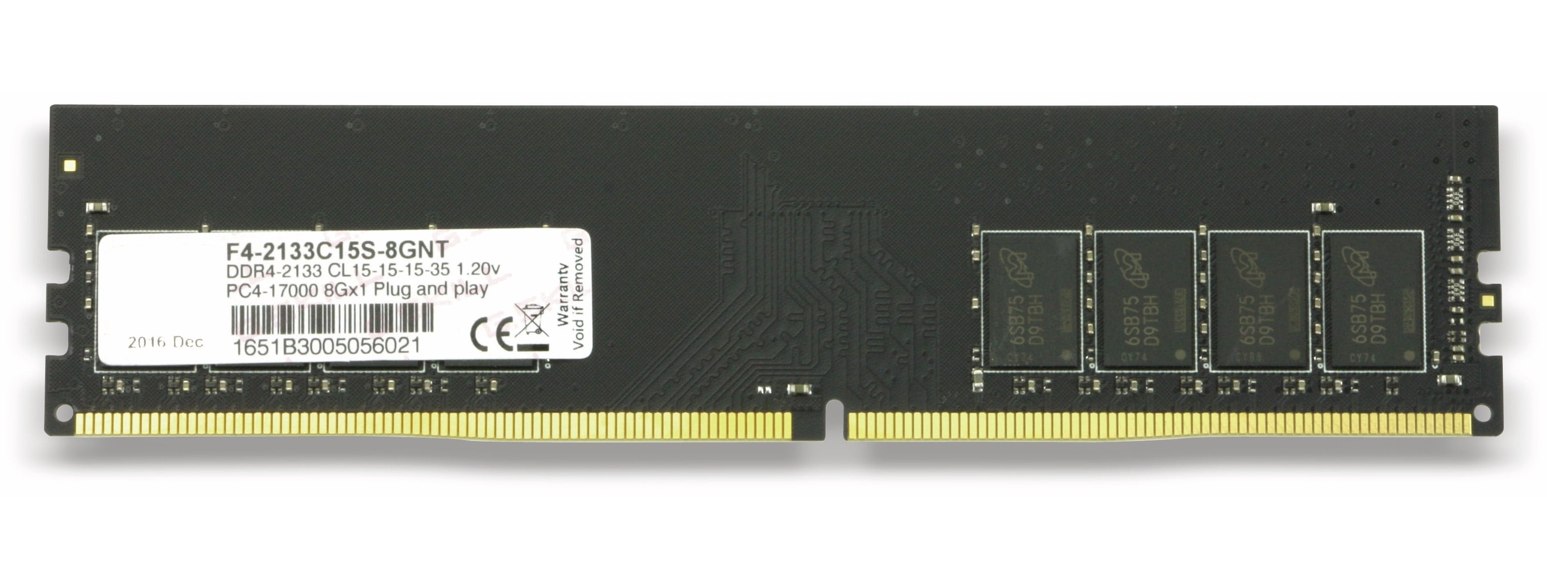 GSKILL Speichermodul G.Skill Value F4-2133C15S-8GNT, 8 GB