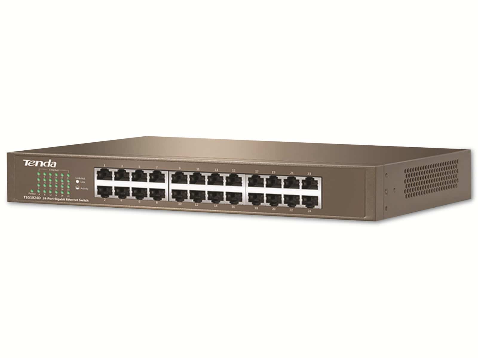 Switch TENDA TEG1024D, 24-port, Gigabit