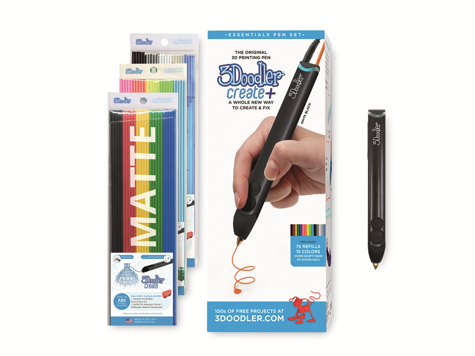 3DOODLER 3D-Stift Create+, Pen-Set