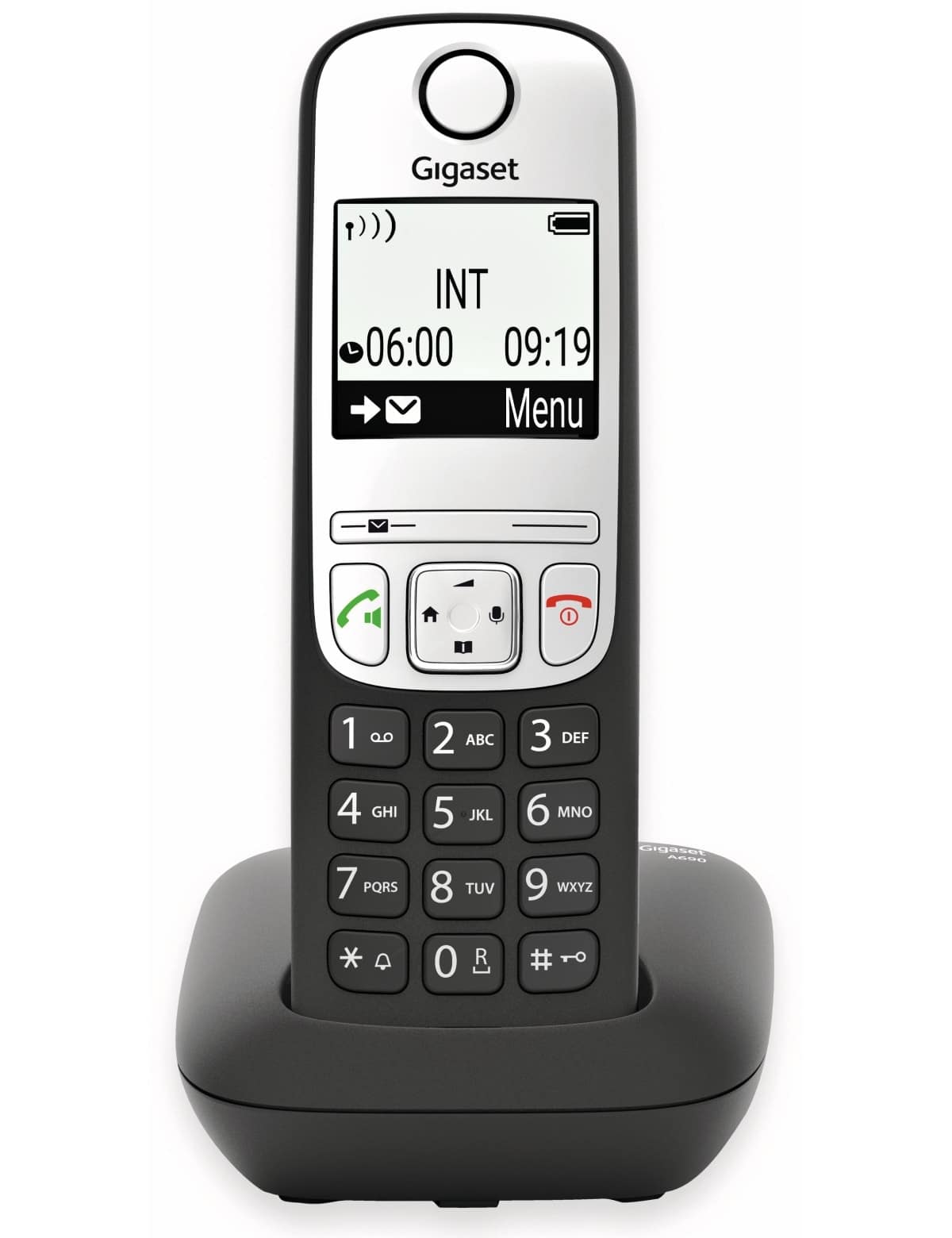 GIGASET DECT-Telefon A690, schwarz