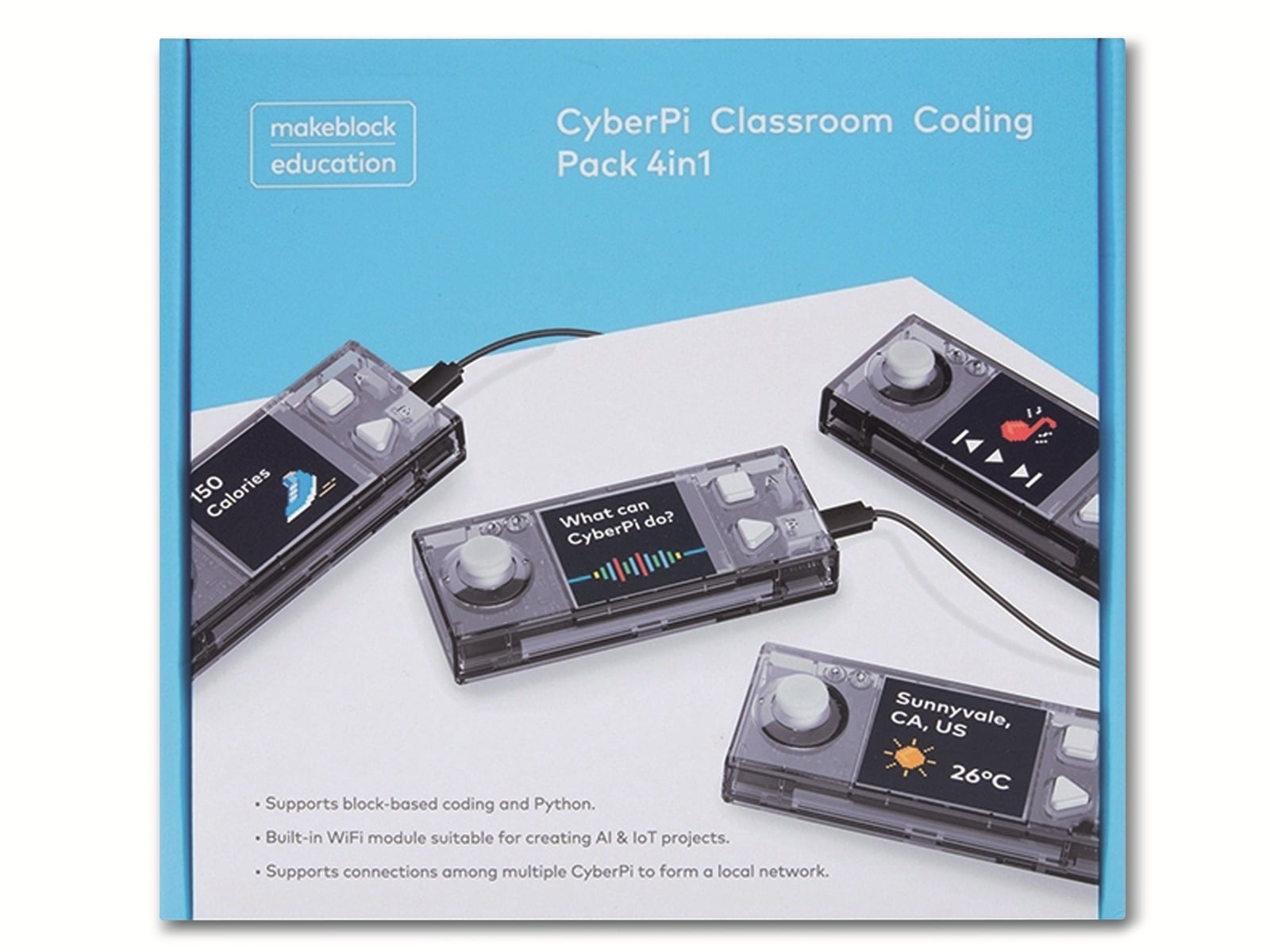 MAKEBLOCK CyberPi Classroom Coding Pack (4 in 1)